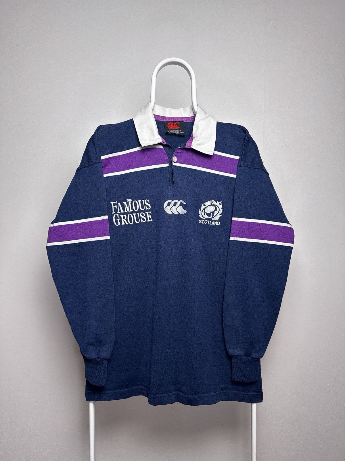 Canterbury of New Zealand Scotland Rugby Union 2001/02 Shirt Jersey Canterbury Size M Size US M / EU 48-50 / 2 - 1 Thumbnail