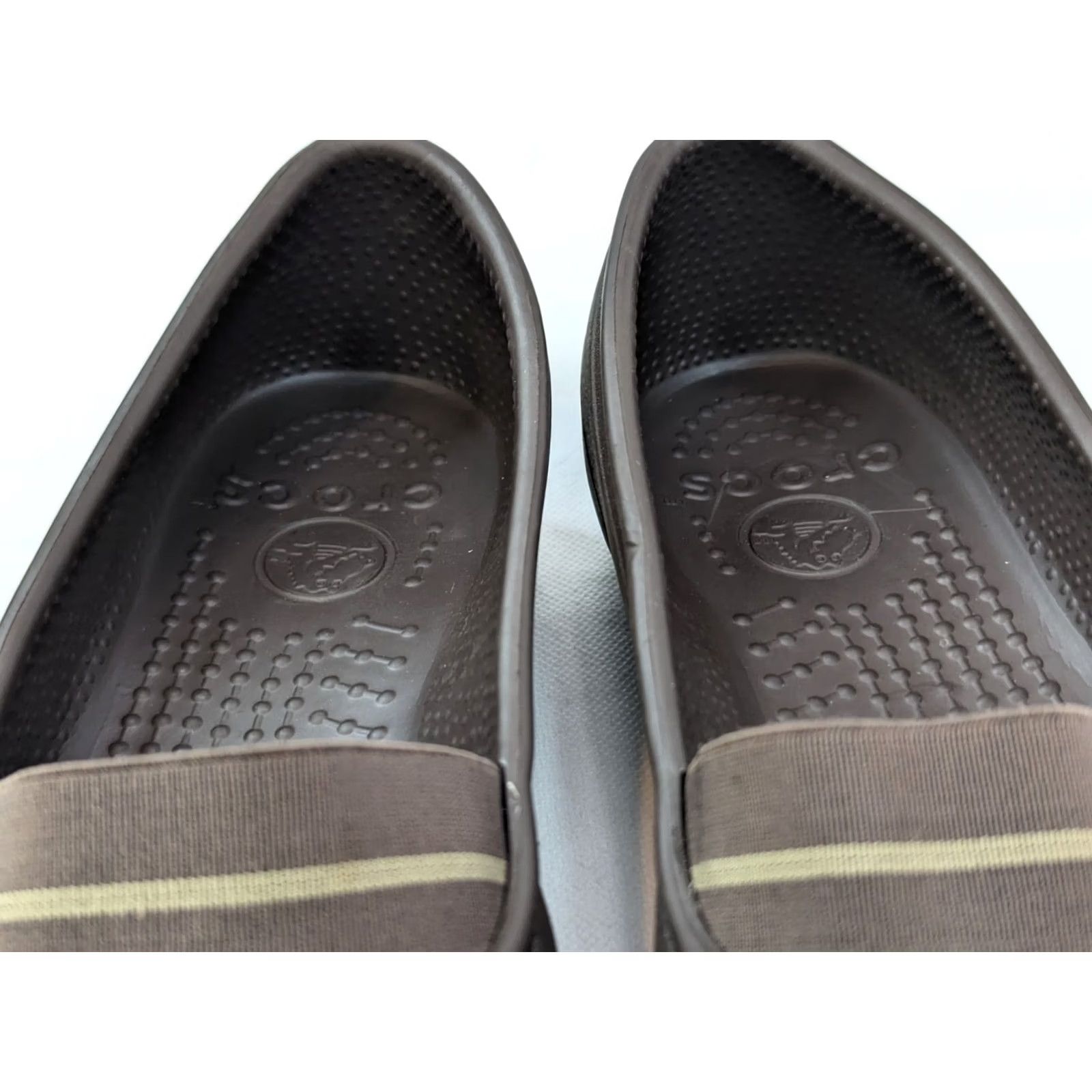 Crocs Crocs Juneau Brown Elastic Vamp Flats Women 10 Slip On Comfort Closed Toe Casual Shoes Womens Shoes Slips-On Brown Crocs Juneau Size US 10 / IT 40 - 4 Thumbnail