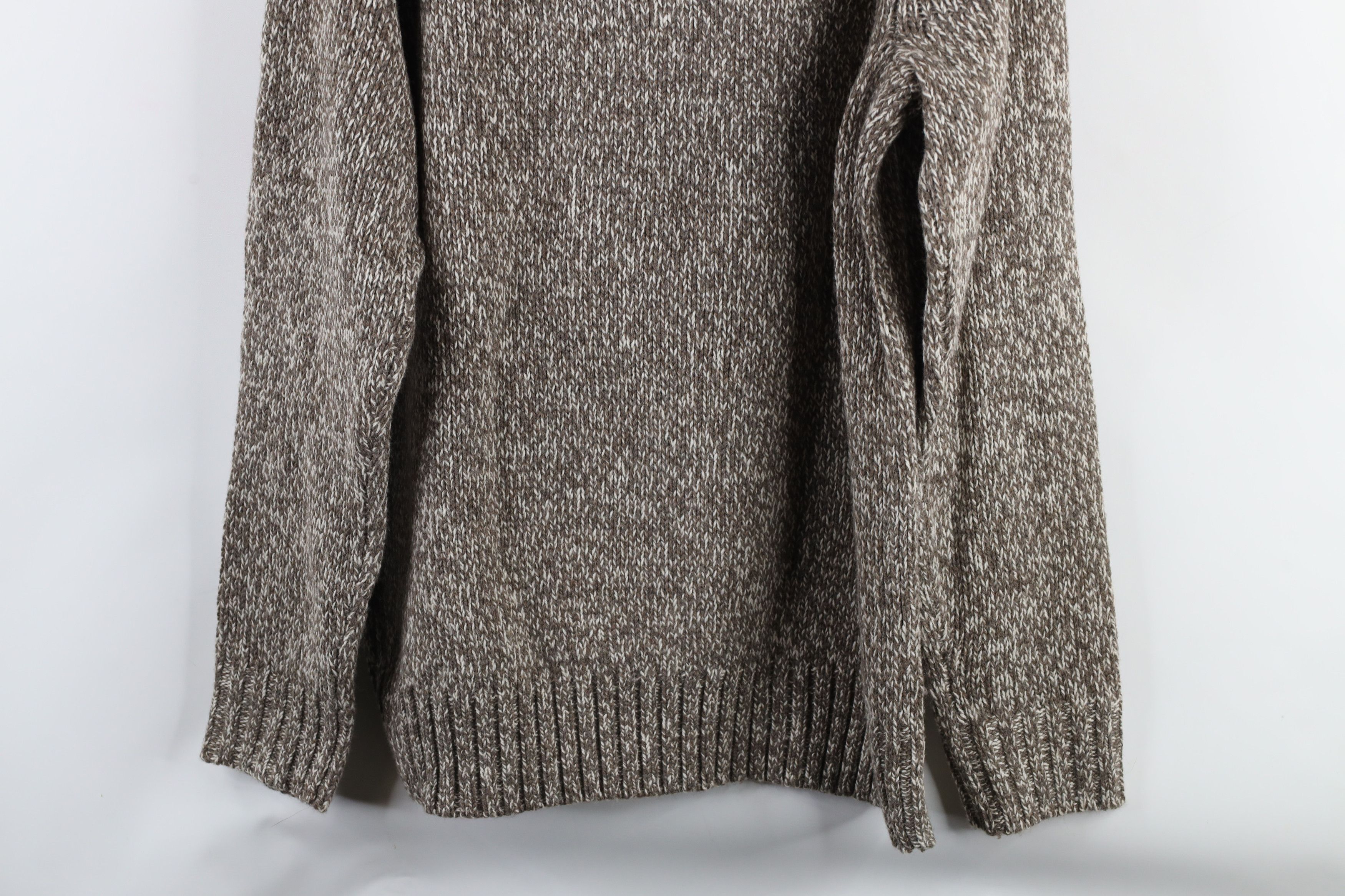Eddie Bauer × Vintage Deadstock Vintage Eddie Bauer Wool Blend Knit Shawl Sweater Size US L / EU 52-54 / 3 - 11 Thumbnail