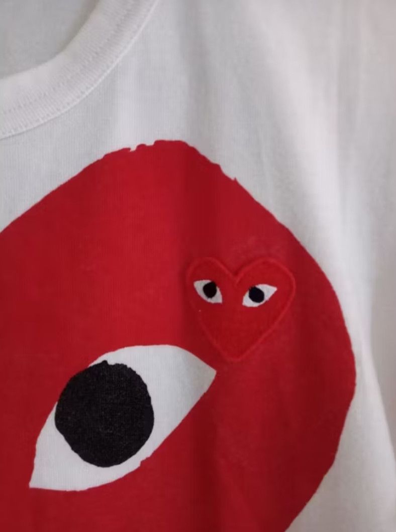 Comme des Garcons Comme des Garcons PLAY T-Shirts Size S / US 4 / IT 40 - 3 Thumbnail