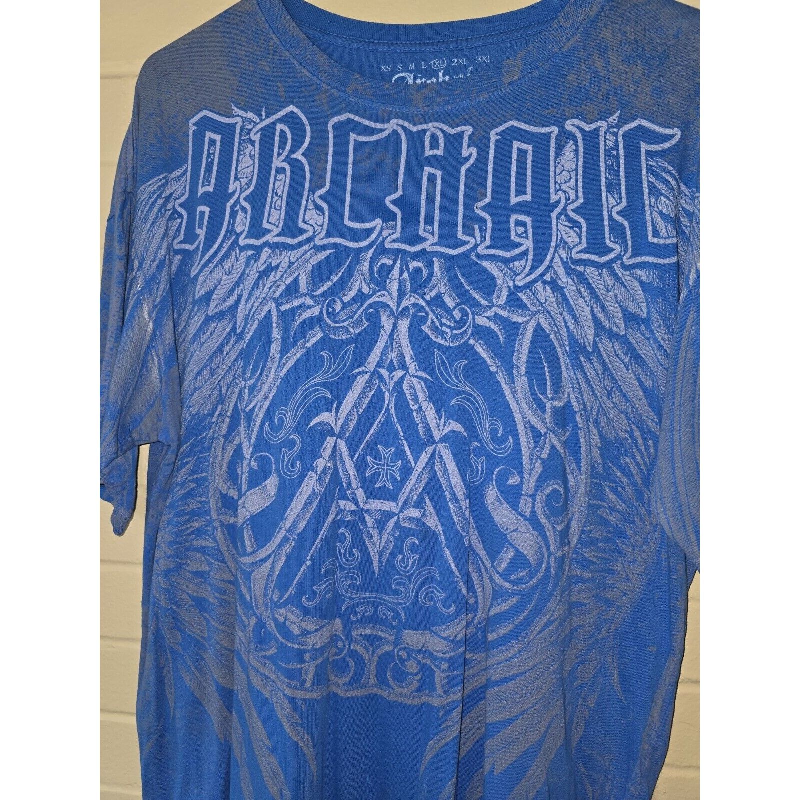 Affliction Archaic by Affliction Men's T-Shirt Size XL grunge Urban Y2K Size US XL / EU 56 / 4 - 2 Thumbnail