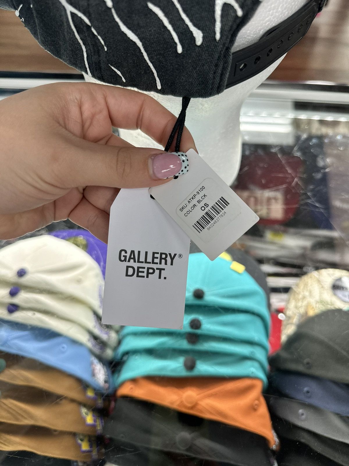 Gallery Dept. Gallery Dept. ATK Paint Stripe Hat Size ONE SIZE - 3 Thumbnail