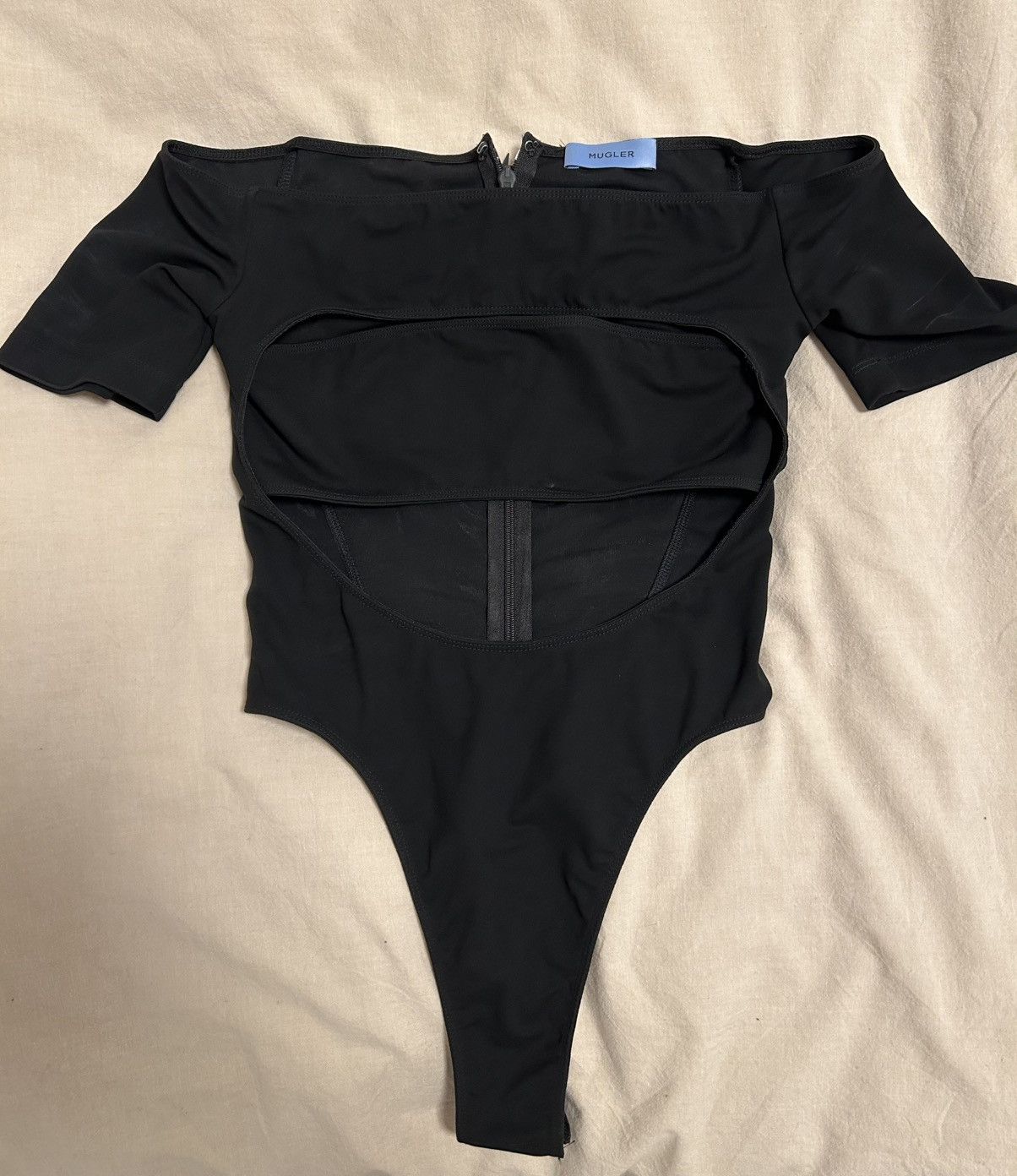 Mugler MUGLER SIGNATURE BODYSUIT Size XXS / US 00 / IT 34 - 6 Thumbnail