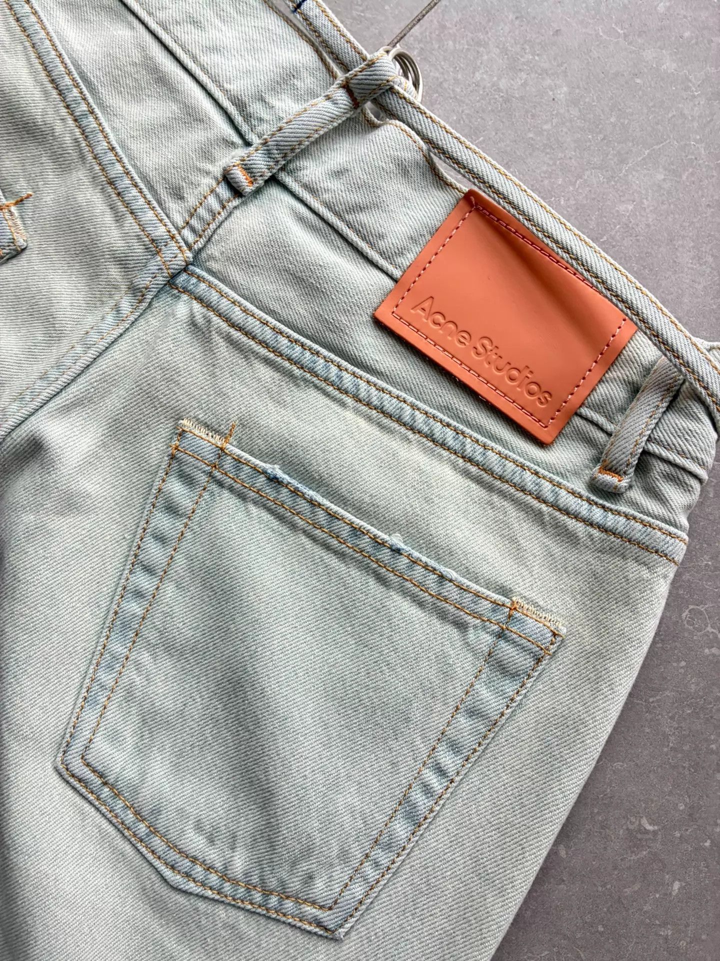 Acne Studios Acne Studios light blue wide-leg jeans 26 Size 24" / US 00 / IT 34 - 5 Thumbnail