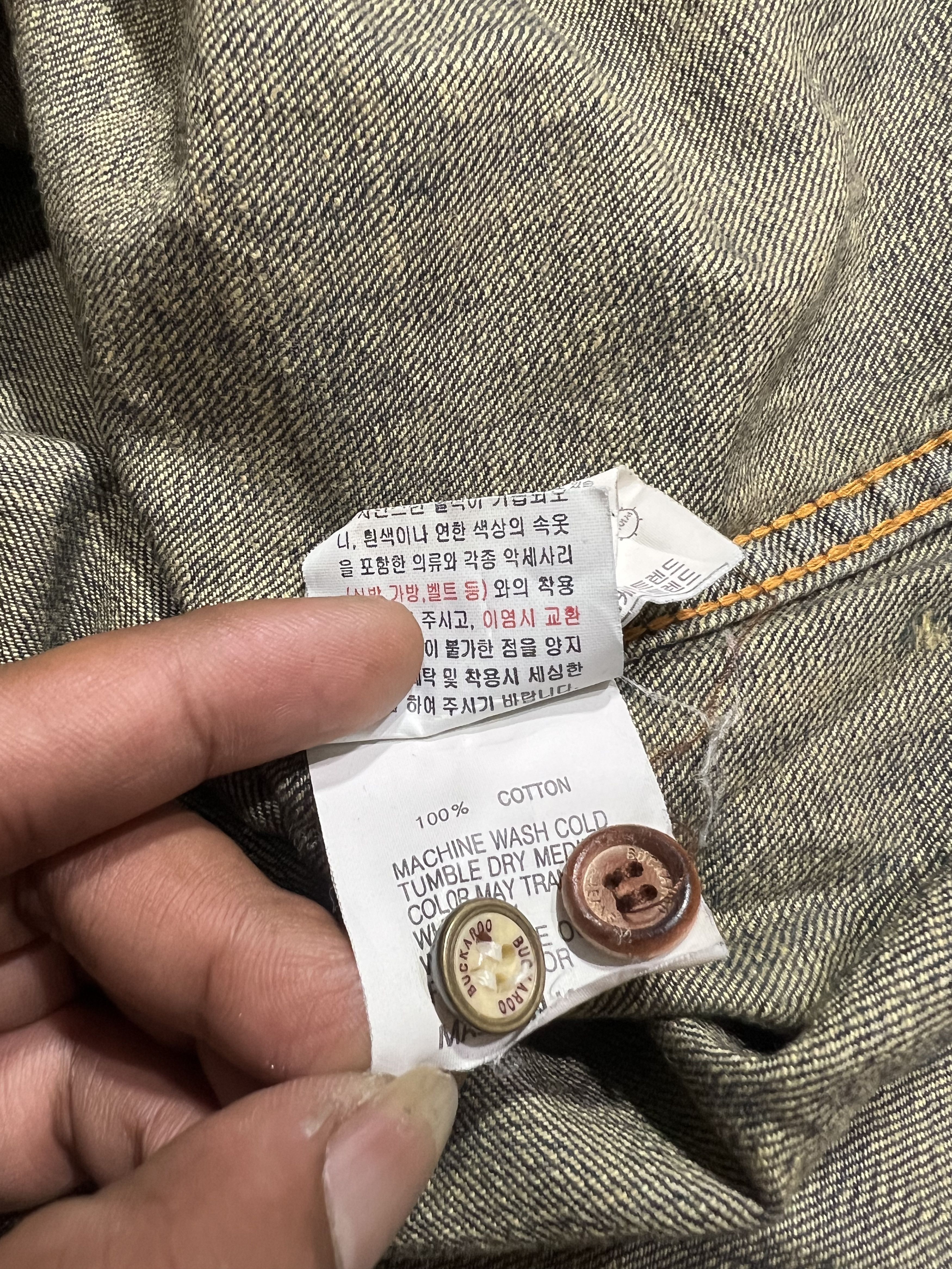 Japanese Brand 2000s Archival Buckaroo Hysteric Mudwash Shirt y2k Lgb Ifsix Size US M / EU 48-50 / 2 - 10 Thumbnail