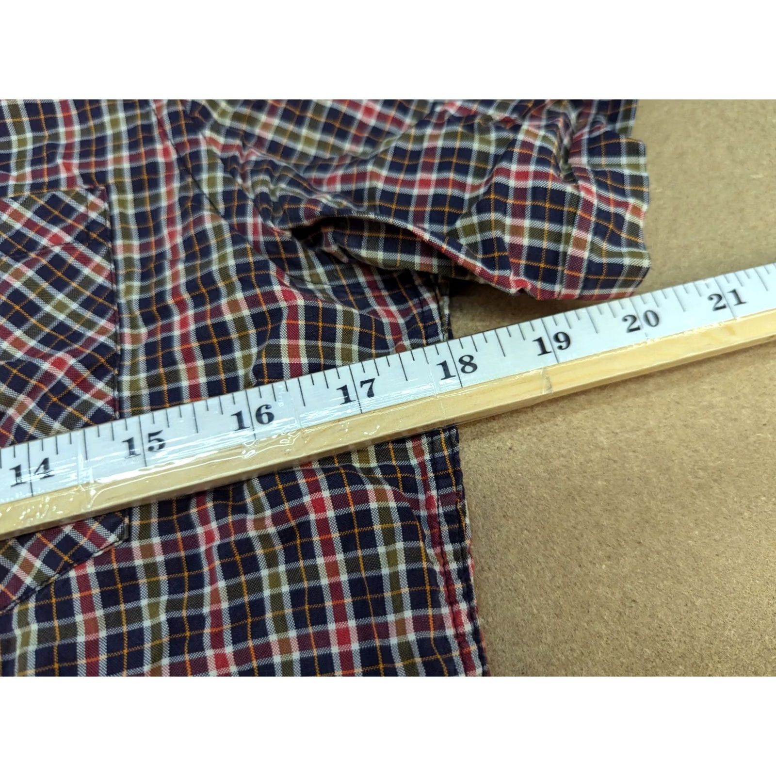 Norse Projects Norse Projects Shirt Button-Up Plaid Short Sleeve Mens Small Check Multicolor Cotton Canvas XS? Size US S / EU 44-46 / 1 - 6 Thumbnail