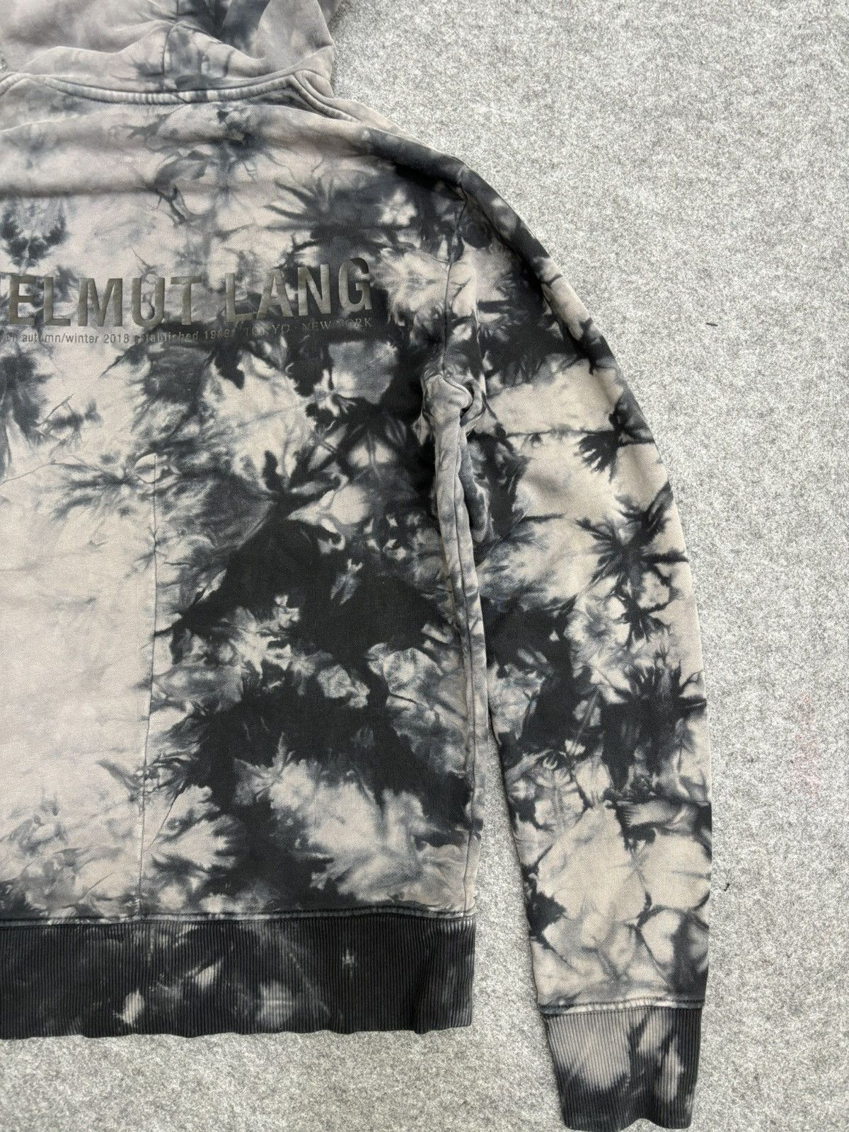 Helmut Lang Archival 2018 AW Helmut Lang Tye Dye Hoodie F573 Size US M / EU 48-50 / 2 - 8 Thumbnail