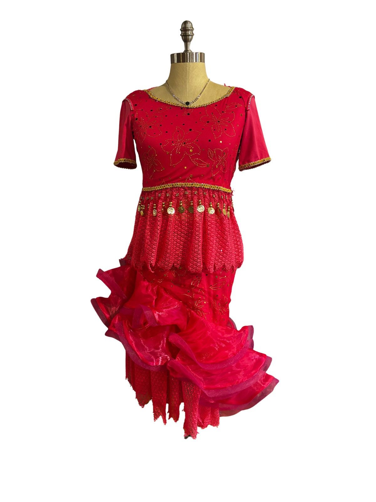 Other Pink Top & Skirt for Dance.wd7788 Size XS / US 0-2 / IT 36-38 - 1 Thumbnail