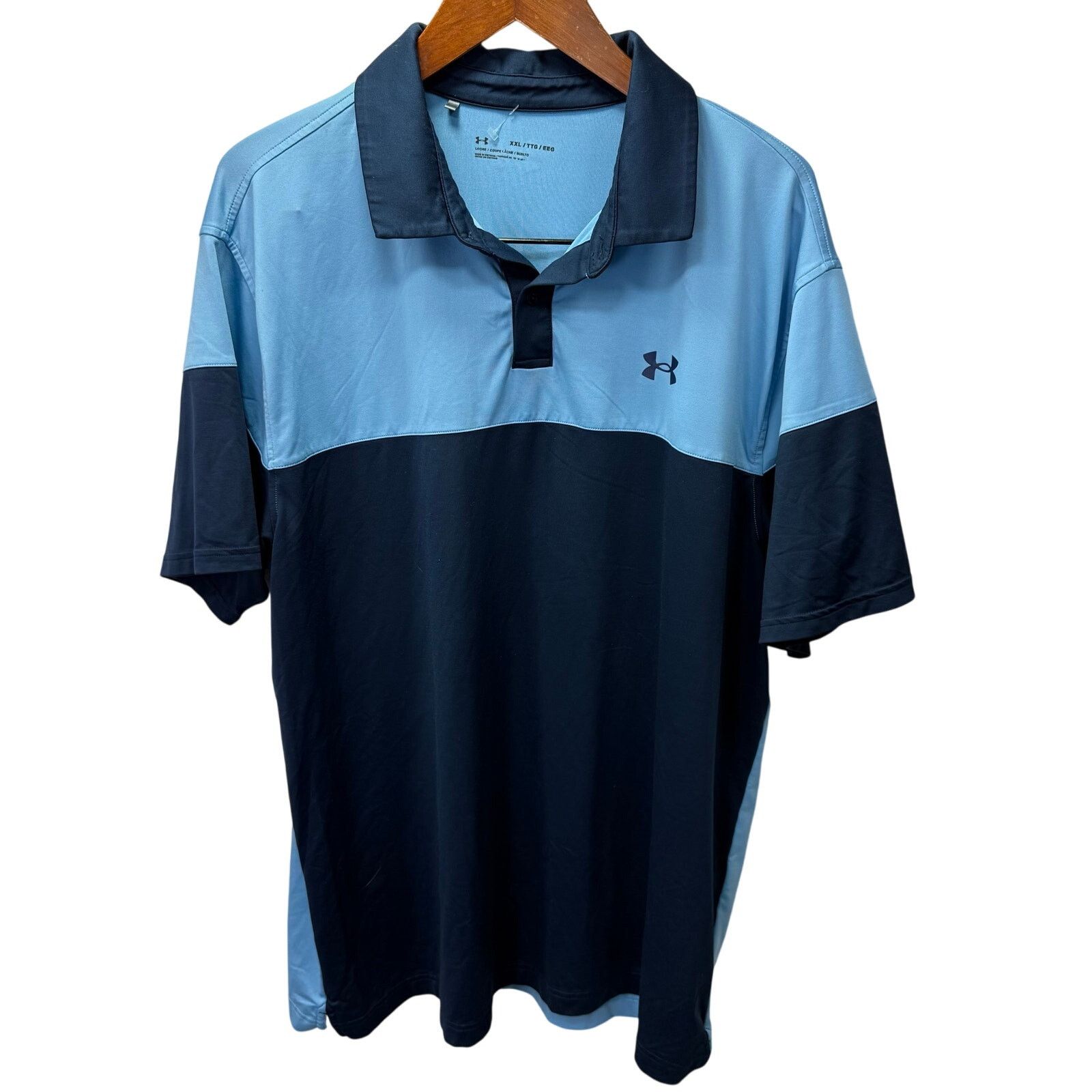 Under Armour Under Armour Men's Performance Polo Shirt sz XXL # G739 Size US XXL / EU 58 / 5 - 4 Thumbnail
