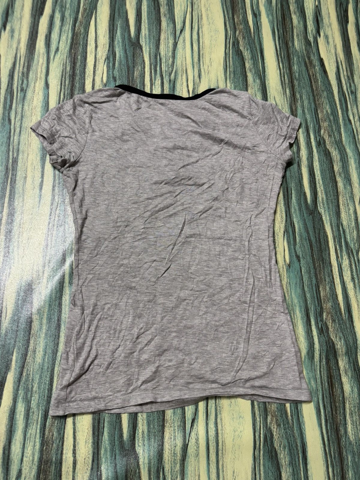 Gucci Gucci Made In Italy Heather Grey Ringer Tee Size XS / US 0-2 / IT 36-38 - 2 Thumbnail