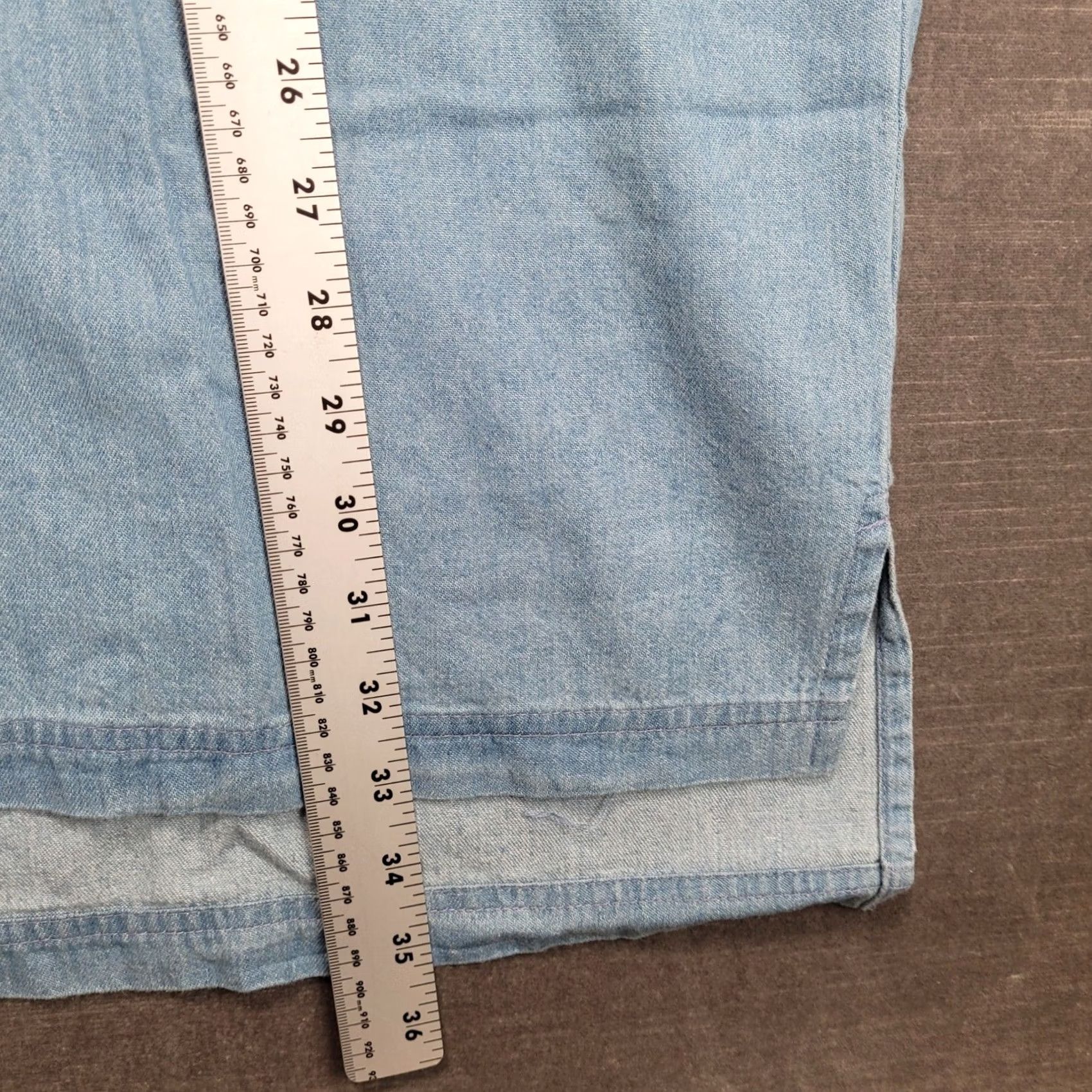 Vintage Smith & Wesson Chambray Shirt Short Sleeve XXL Blue Button-Up Collared Men’s Cotton Relaxed Size US XXL / EU 58 / 5 - 7 Thumbnail