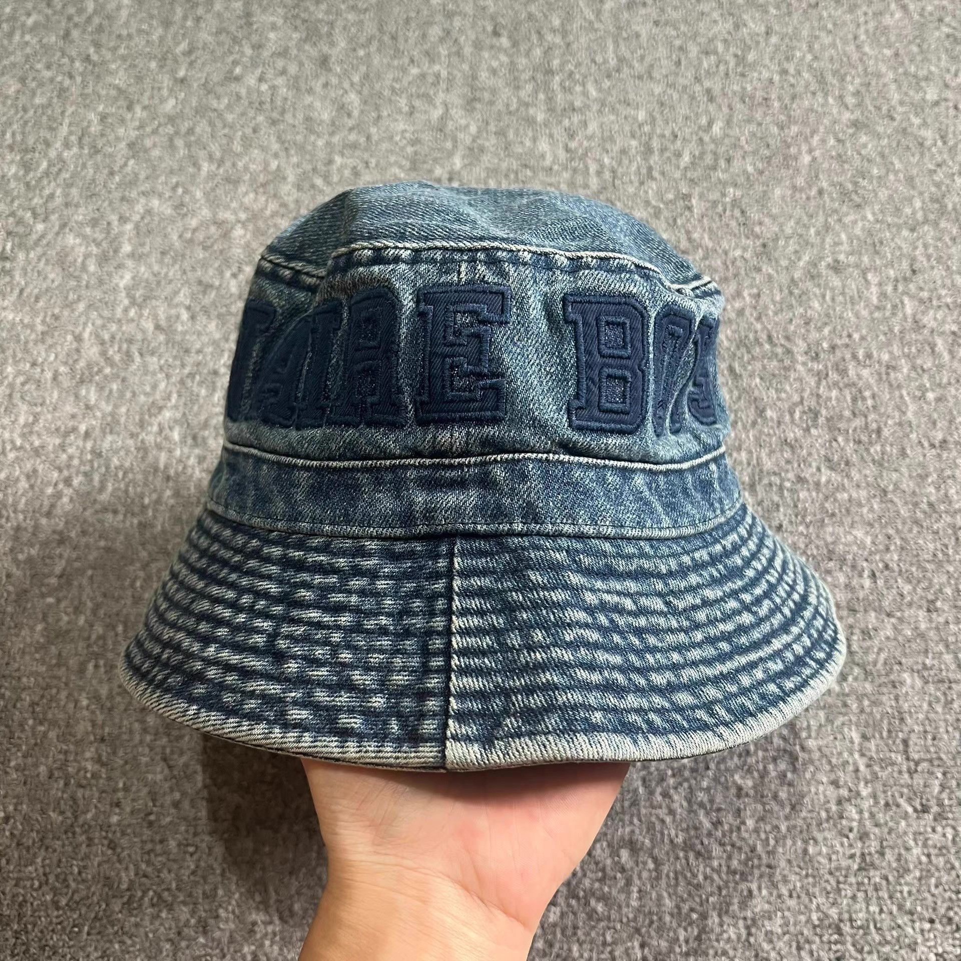 Billionaire Boys Club BBC Heavy-Duty Washed Embroidered Bucket Hat / Sun Hat Q7 Size ONE SIZE - 5 Thumbnail