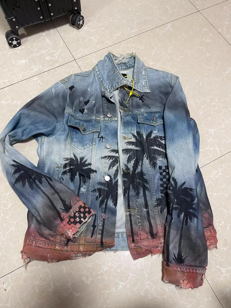 Amiri Amiri coconut denim jacket-2506 Size US L / EU 52-54 / 3 - 2 Thumbnail
