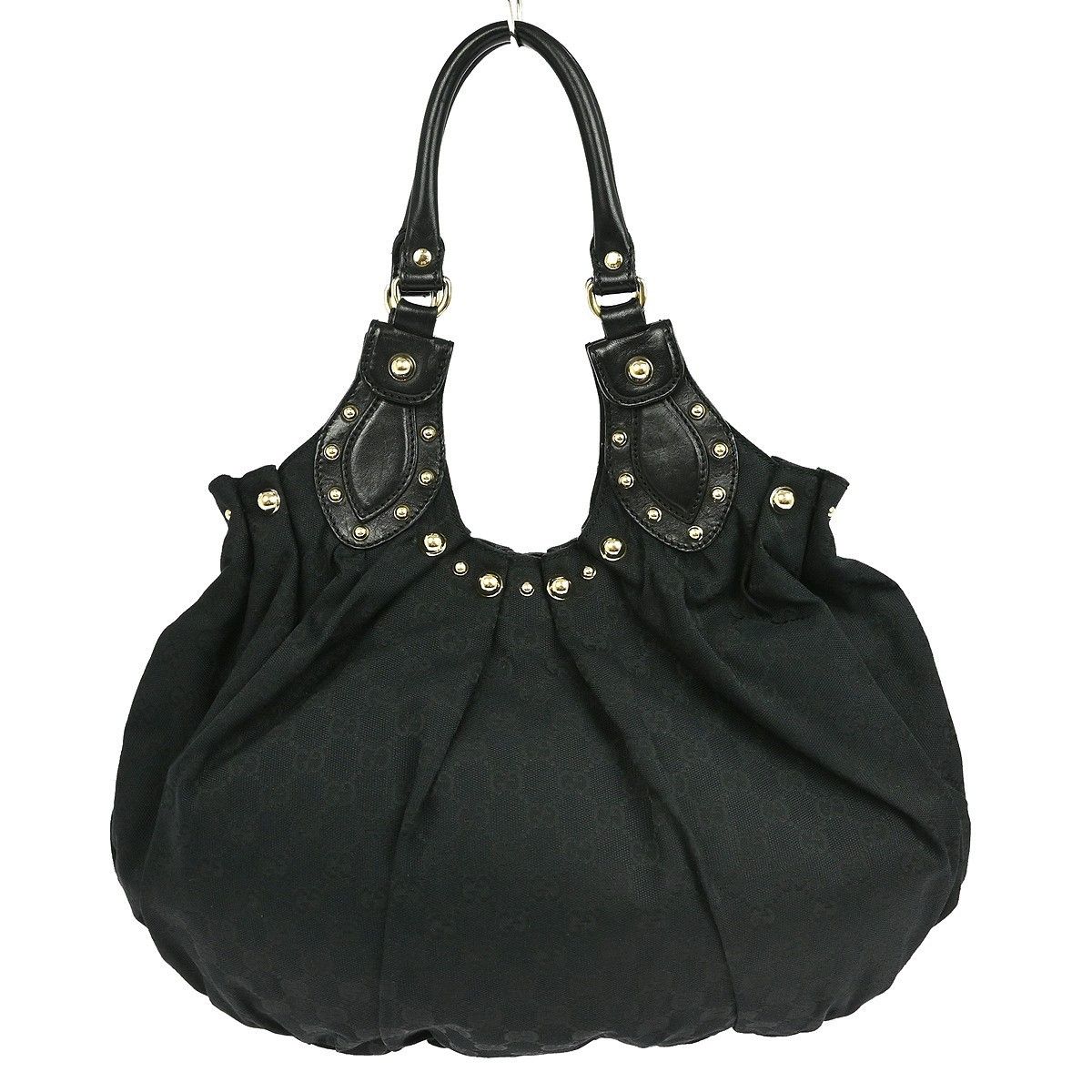 Gucci Gucci Pelham Tote Studded GG Canvas Size ONE SIZE - 1 Thumbnail