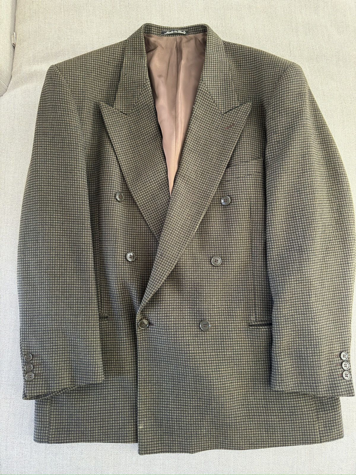 Giorgio Armani MANI BY GIORGIO ARMANI DB 6/1 Peak Lapel Wool Jacket 44R Size 44R - 7 Thumbnail