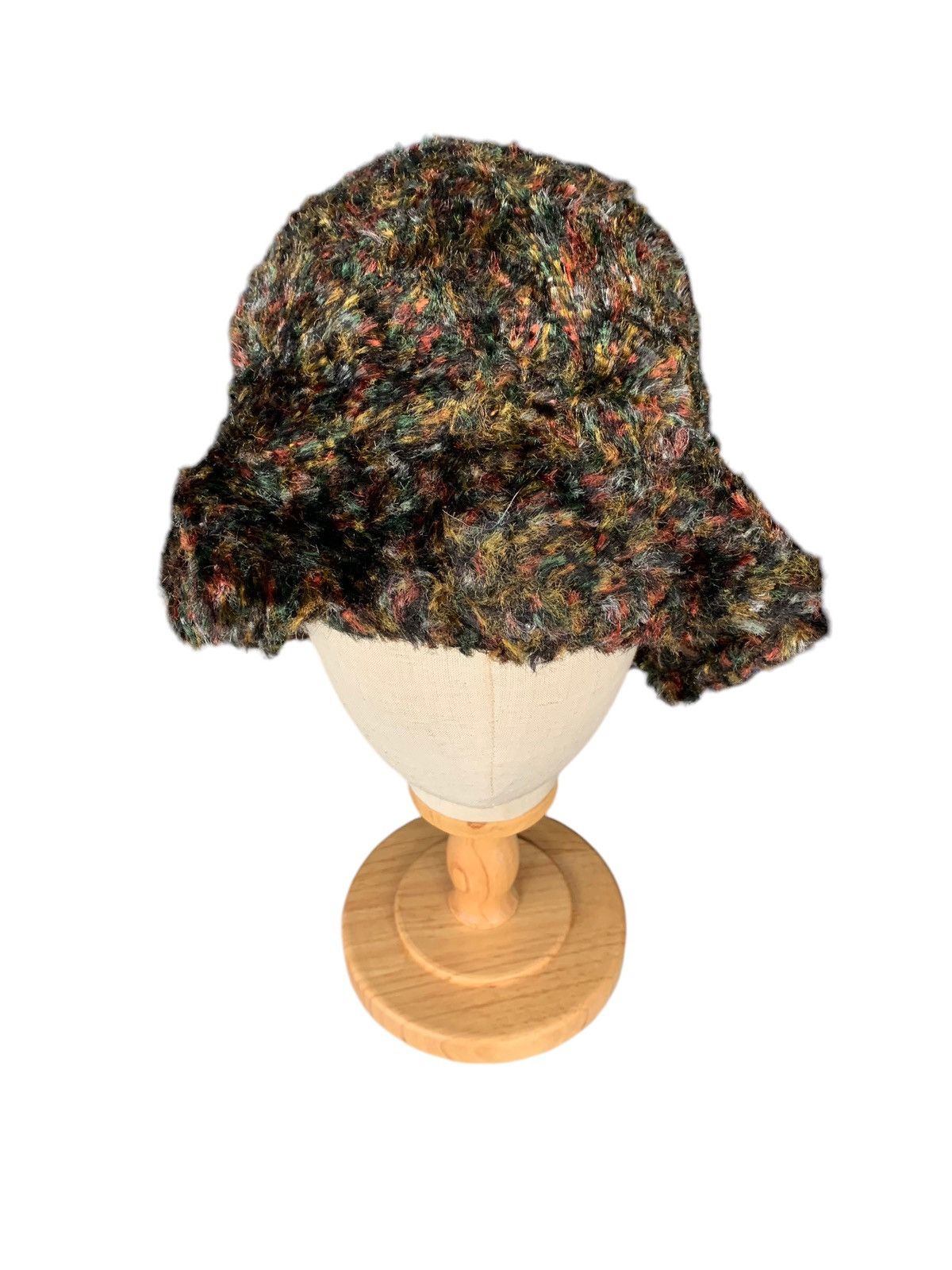 Japanese Brand × Kapital × Vintage Hippies style Multicolour Mohair Bucket Hats Size ONE SIZE - 4 Thumbnail