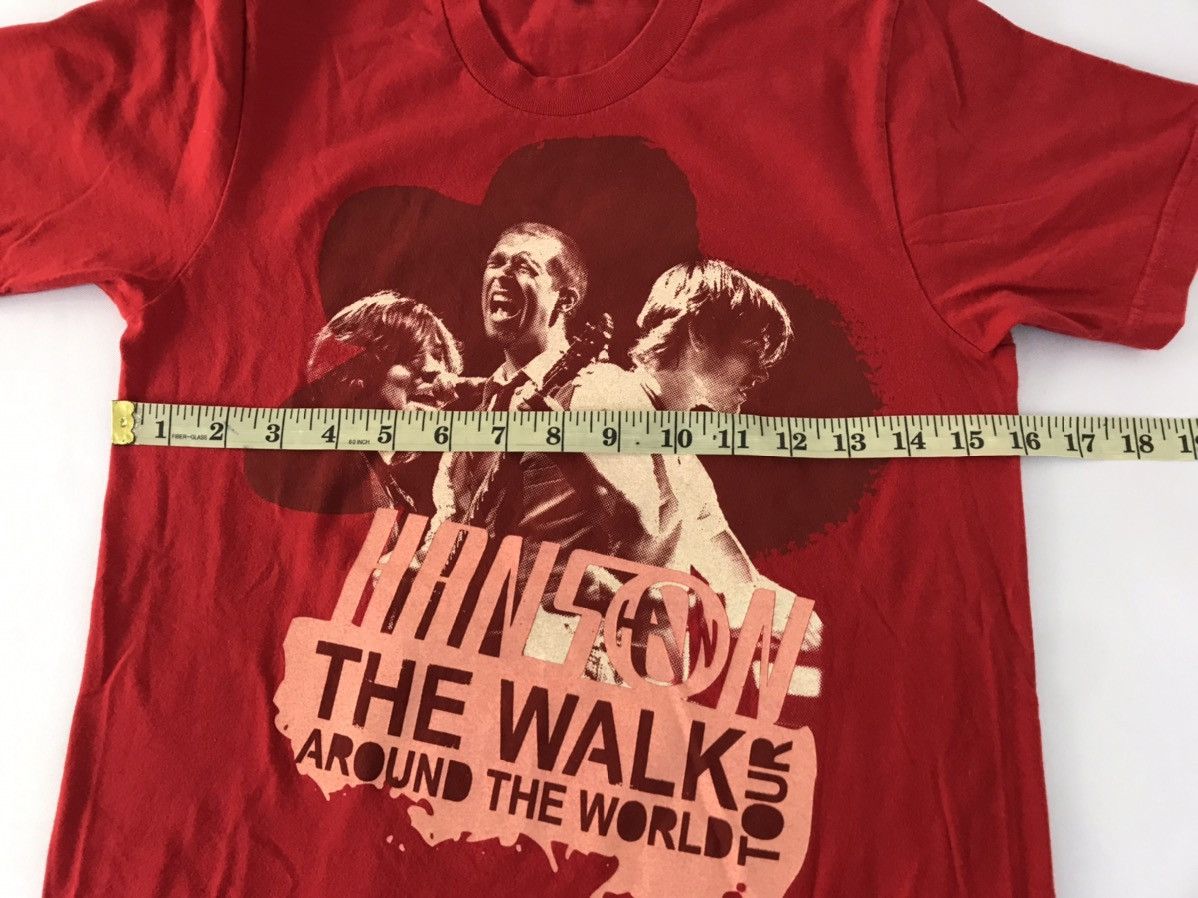 Band Tees Hanson The Walk Around The World US Tour 2008 Band Rock Tee Size US S / EU 44-46 / 1 - 9 Thumbnail