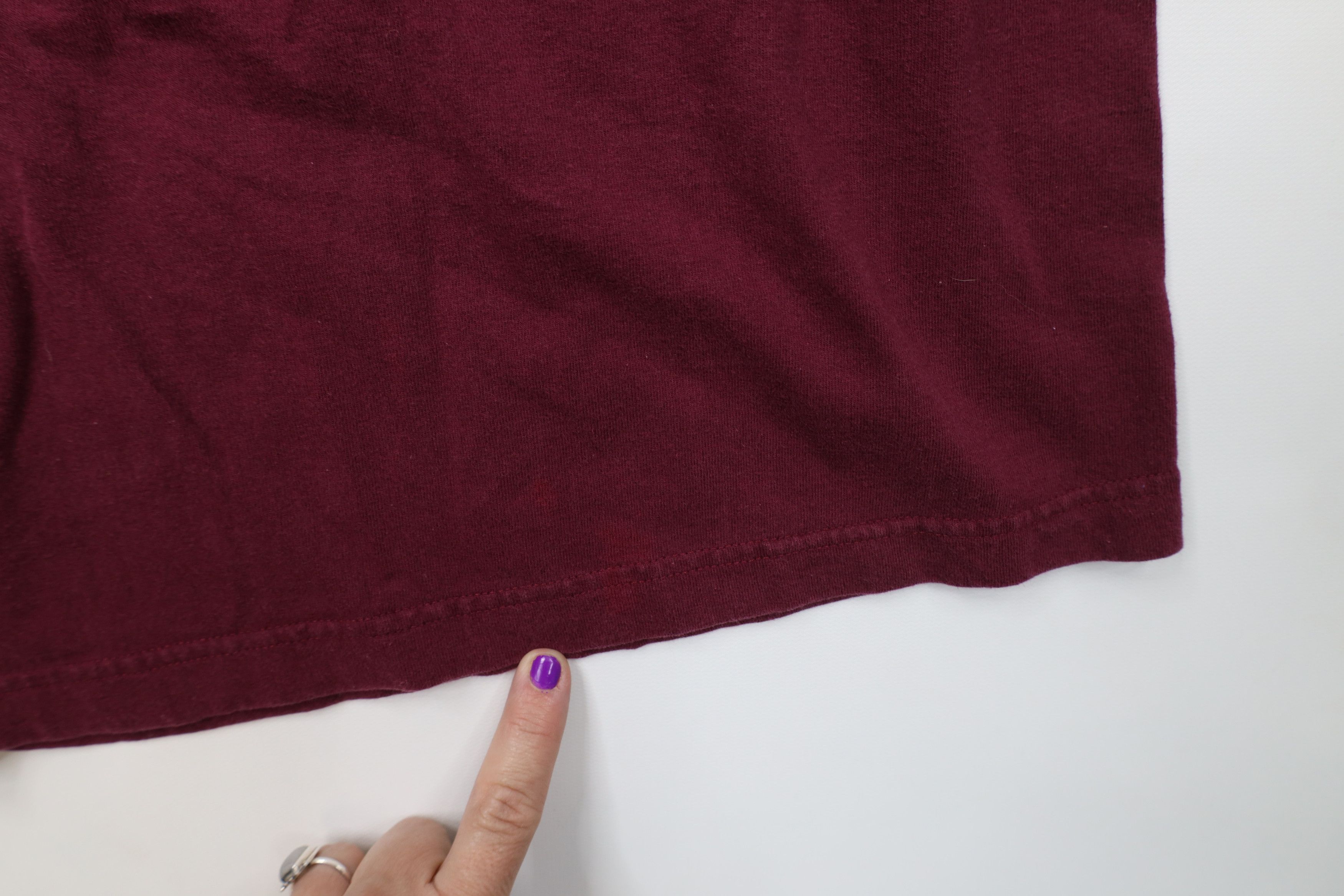Vintage Vintage 90s Streetwear Blank Above Knee Shorts Cotton Maroon Size US 38 / EU 54 - 11 Thumbnail