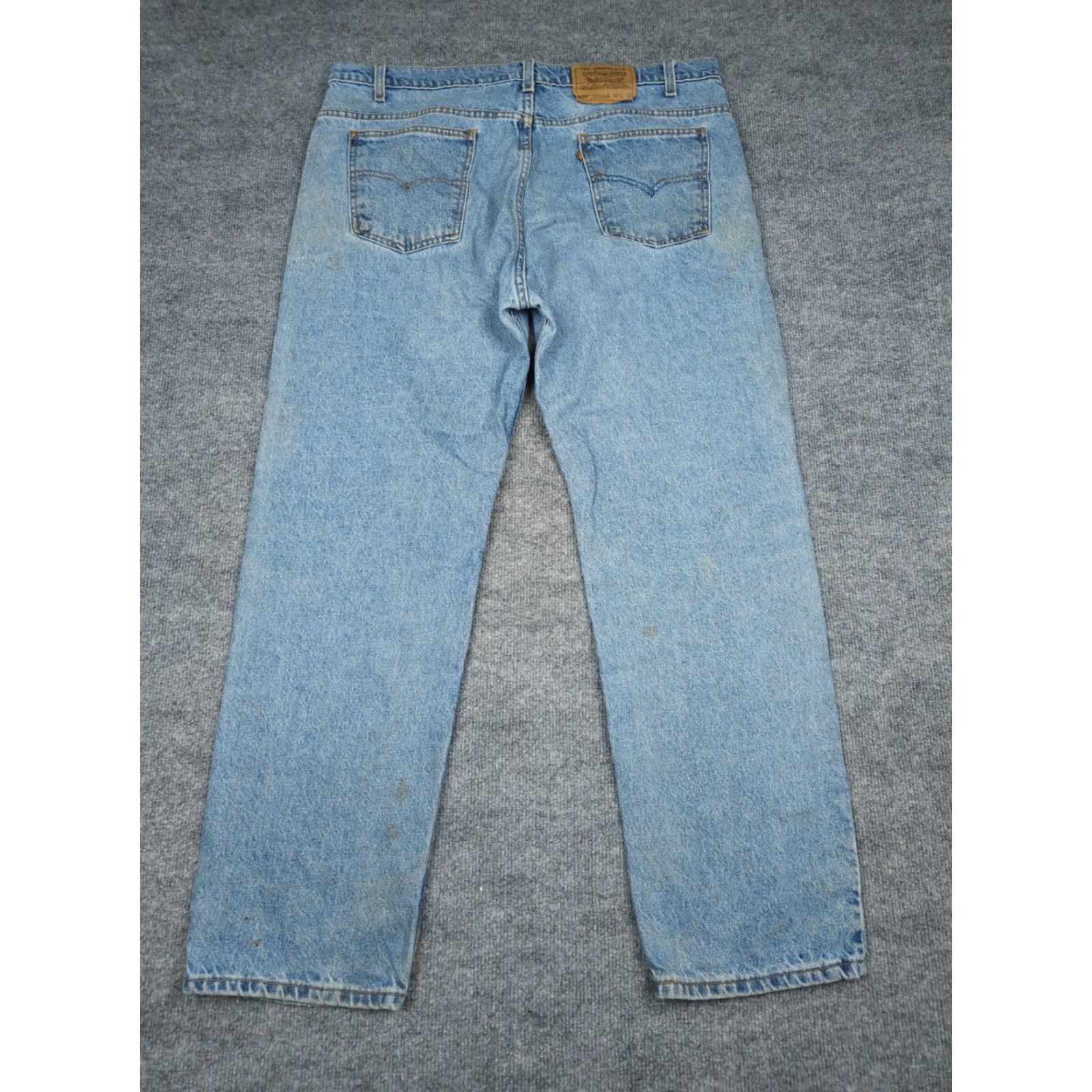 Levi's VINTAGE Levi's 505 Jeans Men's 40x30 Orange Tab Straight 38x30 90s Denim Cotton Regular Jeans Mens Size US 38 / EU 54 - 2 Thumbnail
