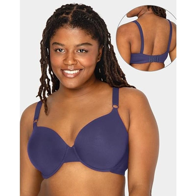 Fruit Of The Loom New 3-Pack Fruit of the Loom Womens 34DD Cotton T-Shirt Bras Size ONE SIZE - 3 Thumbnail
