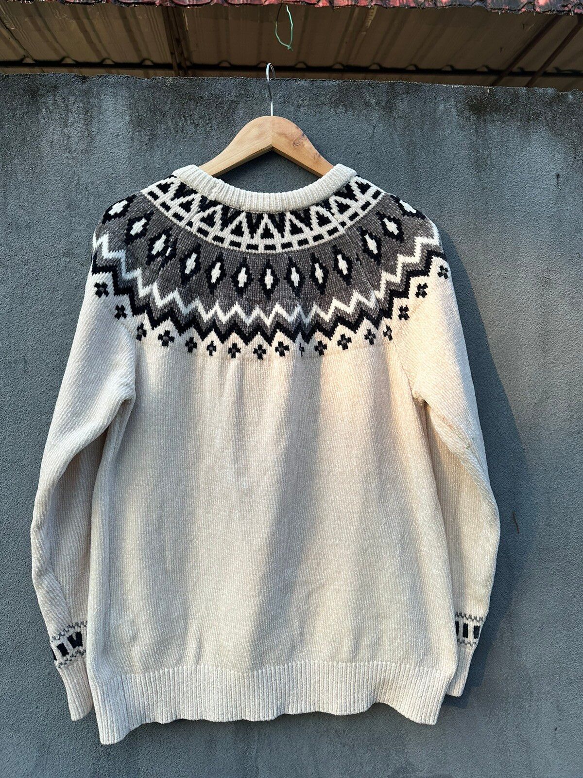 Japanese Brand Ikka Knitted Sweatshirt Size US M / EU 48-50 / 2 - 8 Thumbnail
