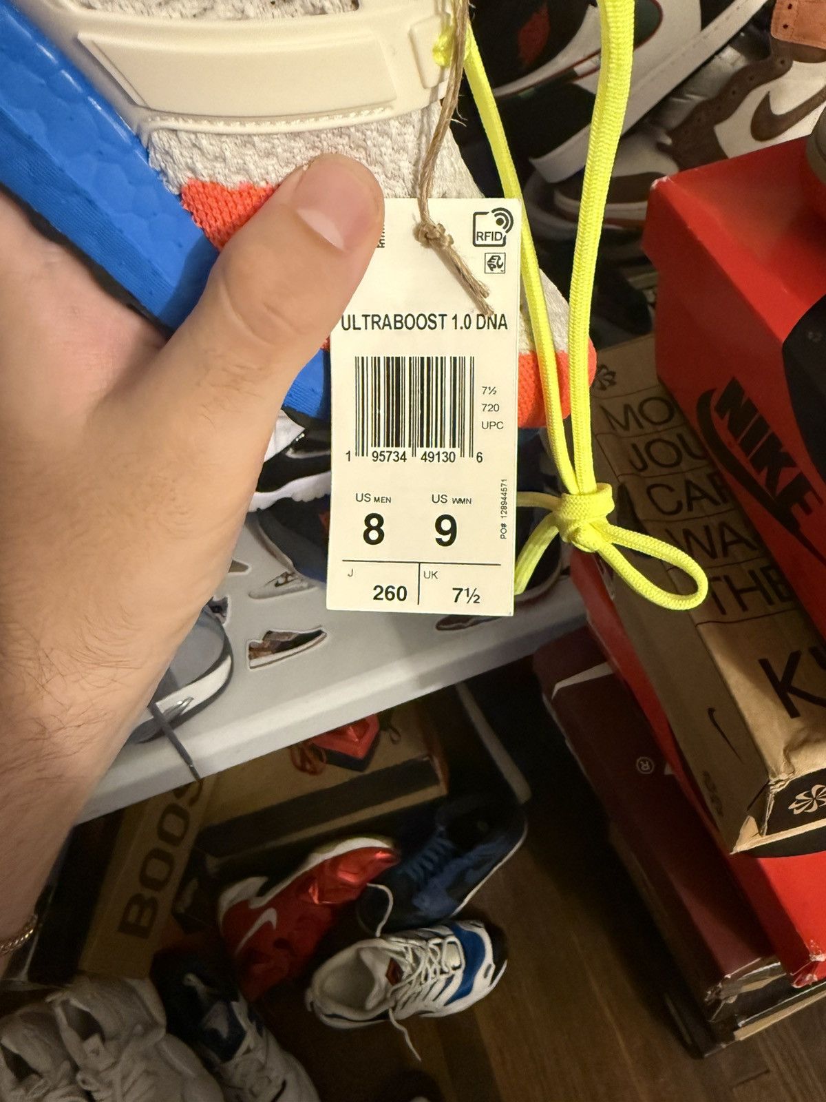 Adidas Ultraboost multi color sz 8 ds Size US 8 / EU 41 - 4 Thumbnail