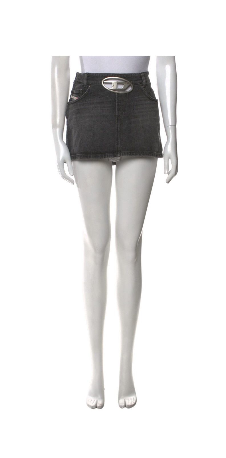 Diesel Diesel Emblemed Mini Skirt Size 28" / US 6 / IT 42 - 1 Thumbnail