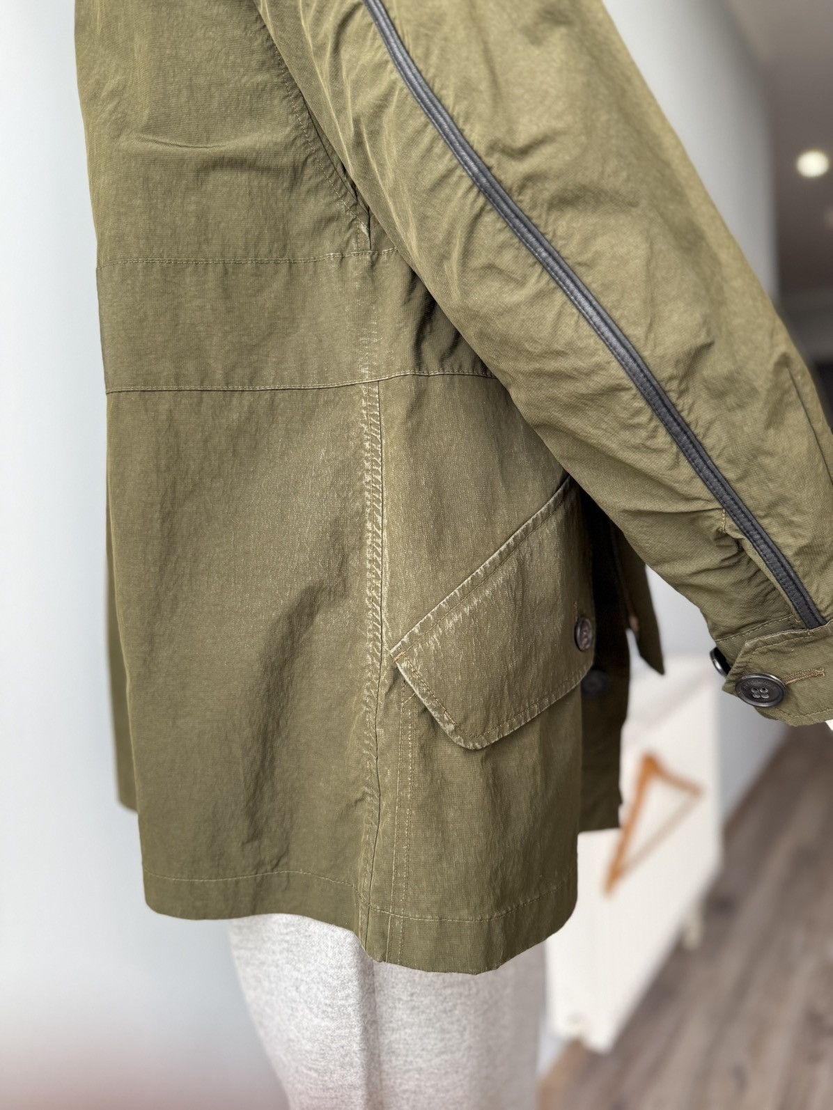 Burberry RRP $1900 Burberry Wool Blend Military Belted Parka L Size US L / EU 52-54 / 3 - 11 Thumbnail