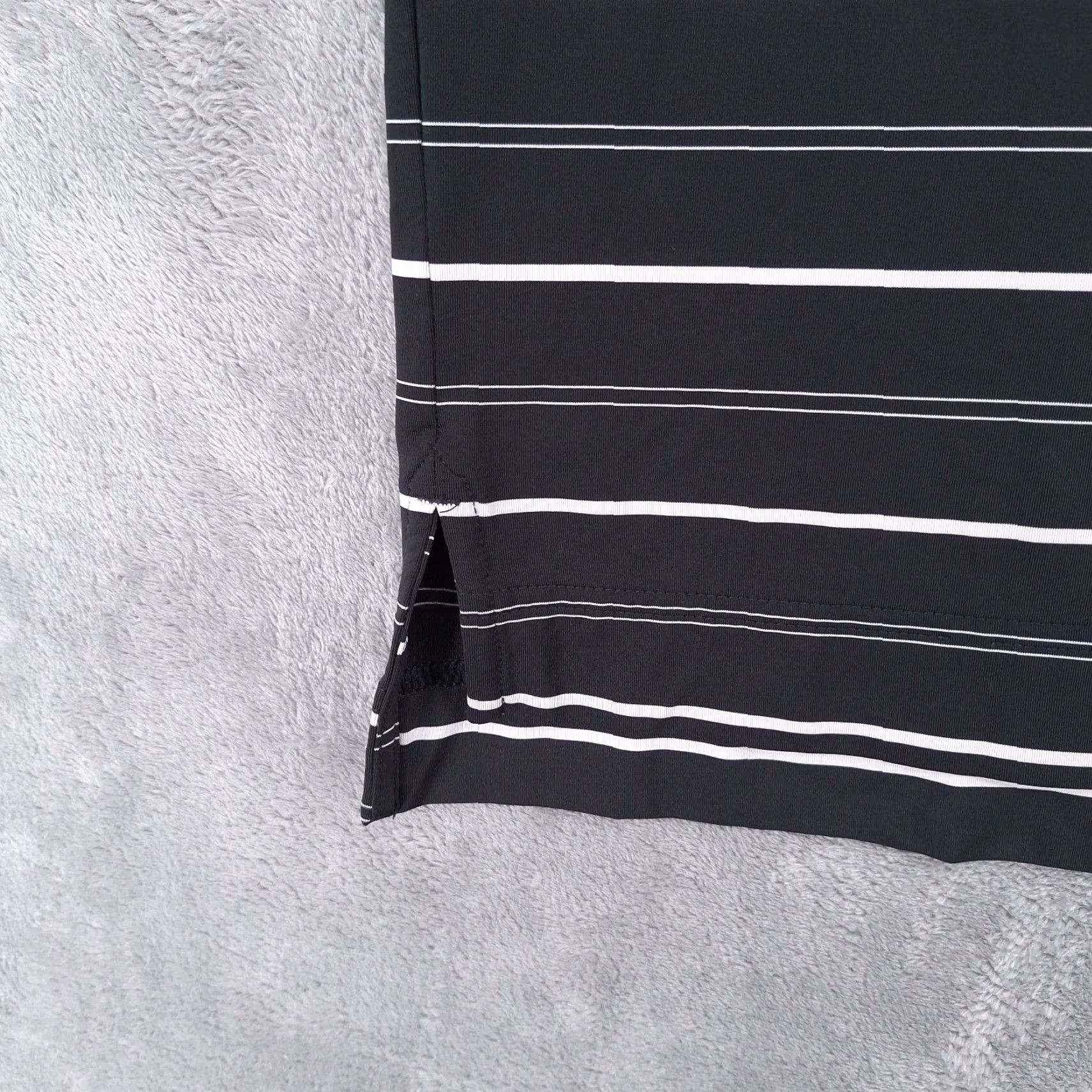 Footjoy Footjoy Polo Shirt Mens XL Black Striped Short Sleeve Athletic Fit Golf Size US XL / EU 56 / 4 - 4 Thumbnail