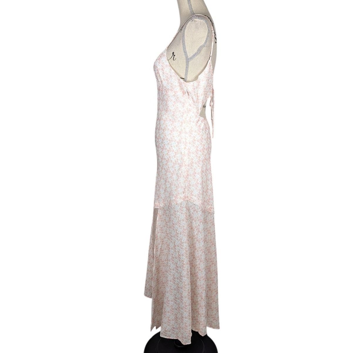 Other Cotton Candy LA Floral Print Spaghetti Strap Maxi Dress Size L / US 10 / IT 46 - 3 Thumbnail