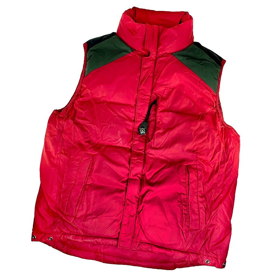 Gap Gap Red Reversible Vintage Puffy Vest with Hood Size US S / EU 44-46 / 1 - 2 Thumbnail