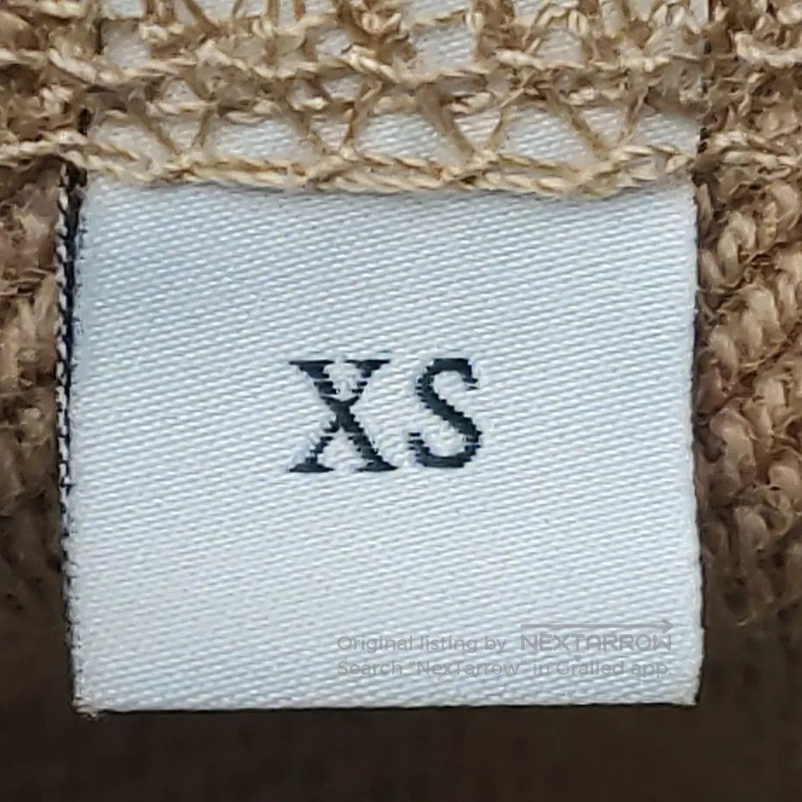 JW Anderson J.W.Anderson XS Cotton-Ramie Logo Long-Sleeve Sweatshirt. Size US XS / EU 42 / 0 - 7 Thumbnail