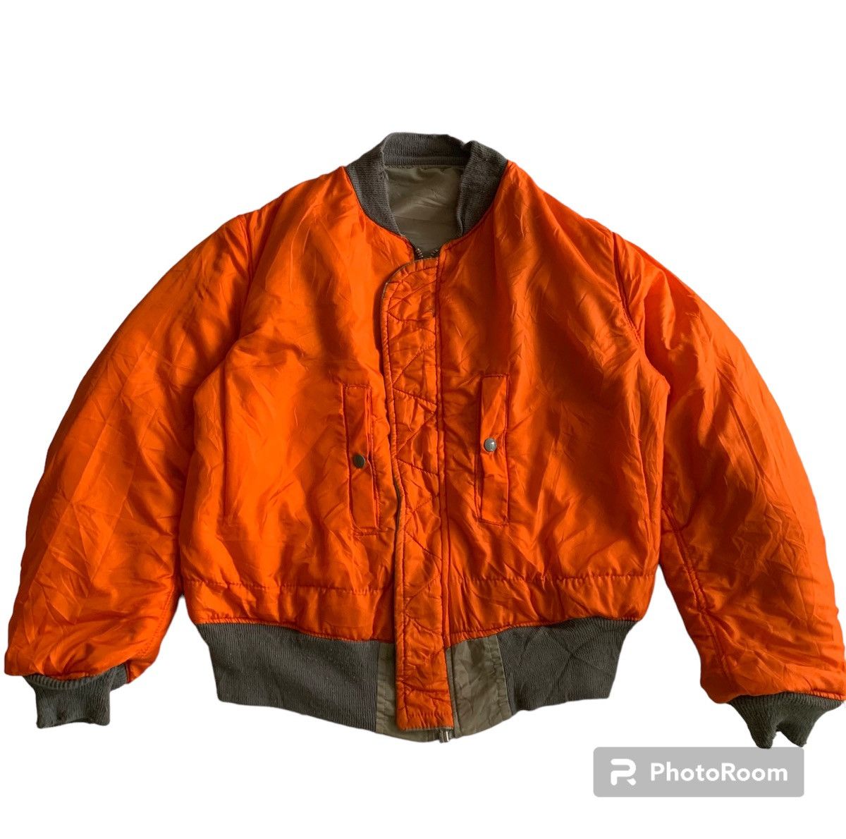 Avirex ALPHA INDUSTRIES VINTAGE REVERSIBLE BOMBER JACKET Size US L / EU 52-54 / 3 - 3 Thumbnail