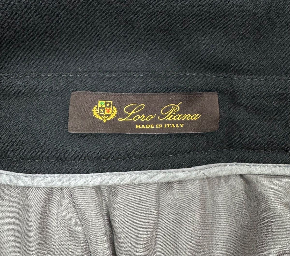 Loro Piana Loro Piana 100% Cashmere Pants Green Women size 44 Size 30" / US 8 / IT 44 - 12 Thumbnail