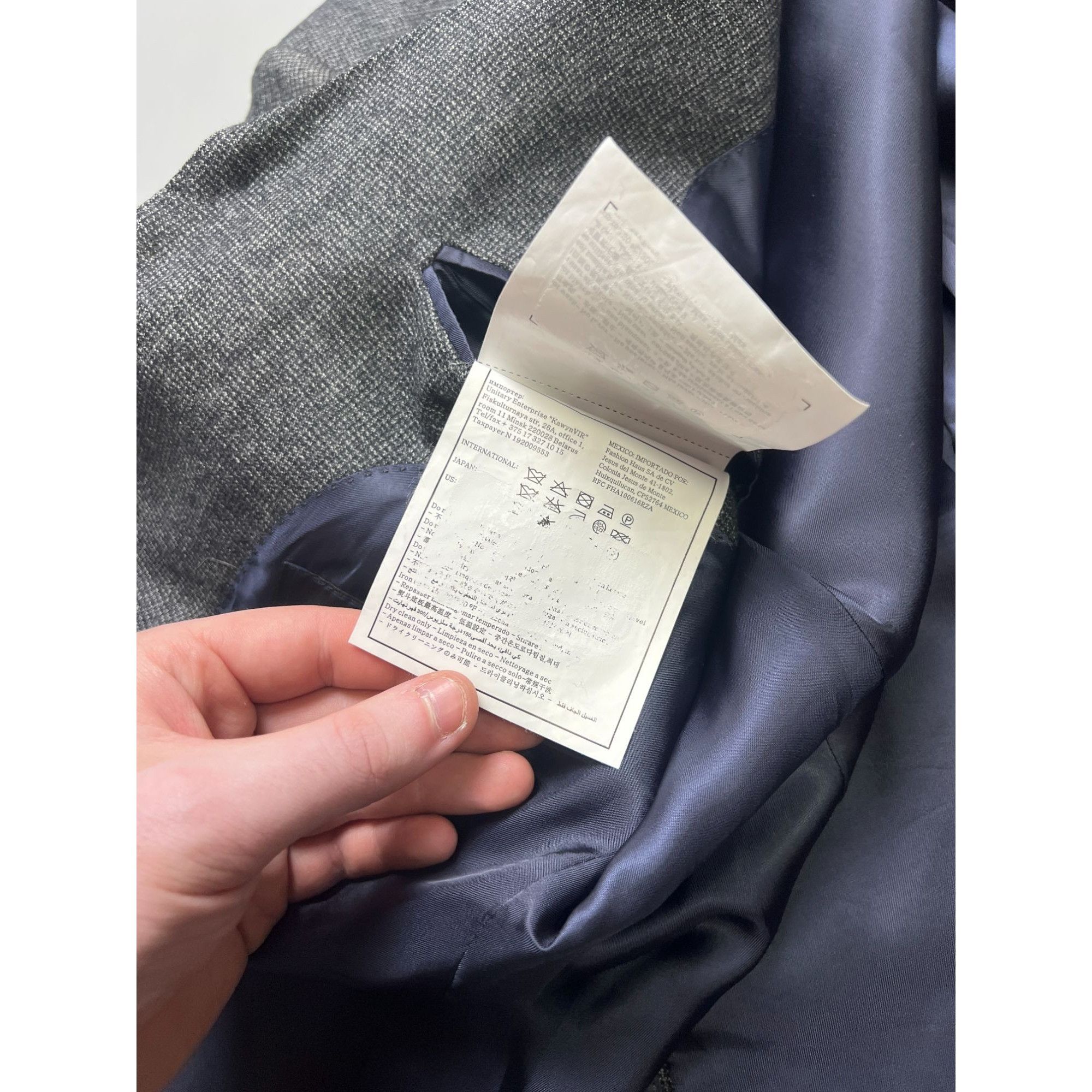 Suitsupply Suit & Supply Blazer And Gilet Wool Suit (Y1031) Size 48R - 10 Thumbnail