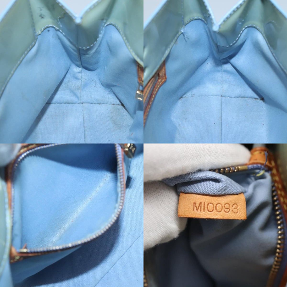 Louis Vuitton LOUIS VUITTON Monogram Vernis Reade PM Hand Bag Lavande Size ONE SIZE - 12 Thumbnail