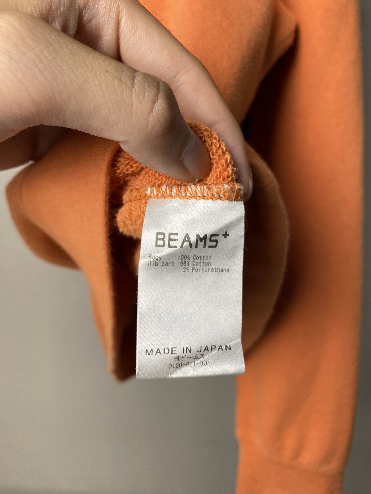 Beams Plus × Japanese Brand Beams Classic Boxy Sweatshirt Size US L / EU 52-54 / 3 - 5 Thumbnail
