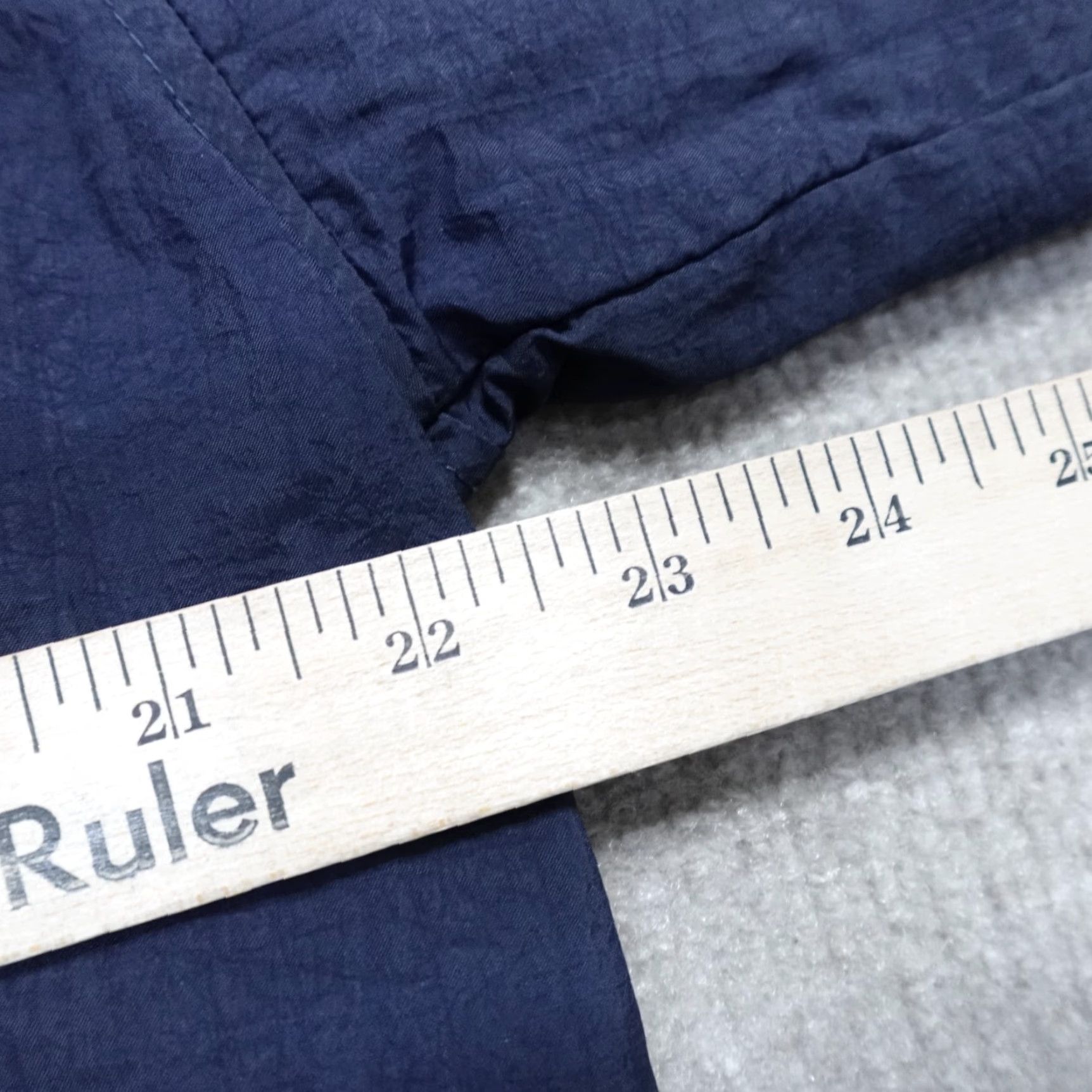 Nike VINTAGE Nike Womens Jacket XL Blue Windbreaker 1/4 Zip Reversible Raglan Size XL / US 12-14 / IT 48-50 - 7 Thumbnail