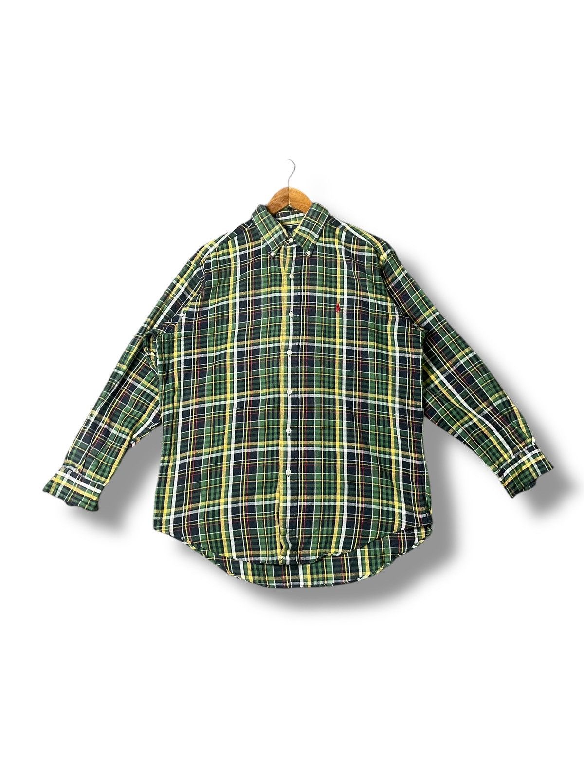 Ralph Lauren × Vintage Vintage Ralph Lauren Button Up Flannel (52) Size US L / EU 52-54 / 3 - 1 Thumbnail
