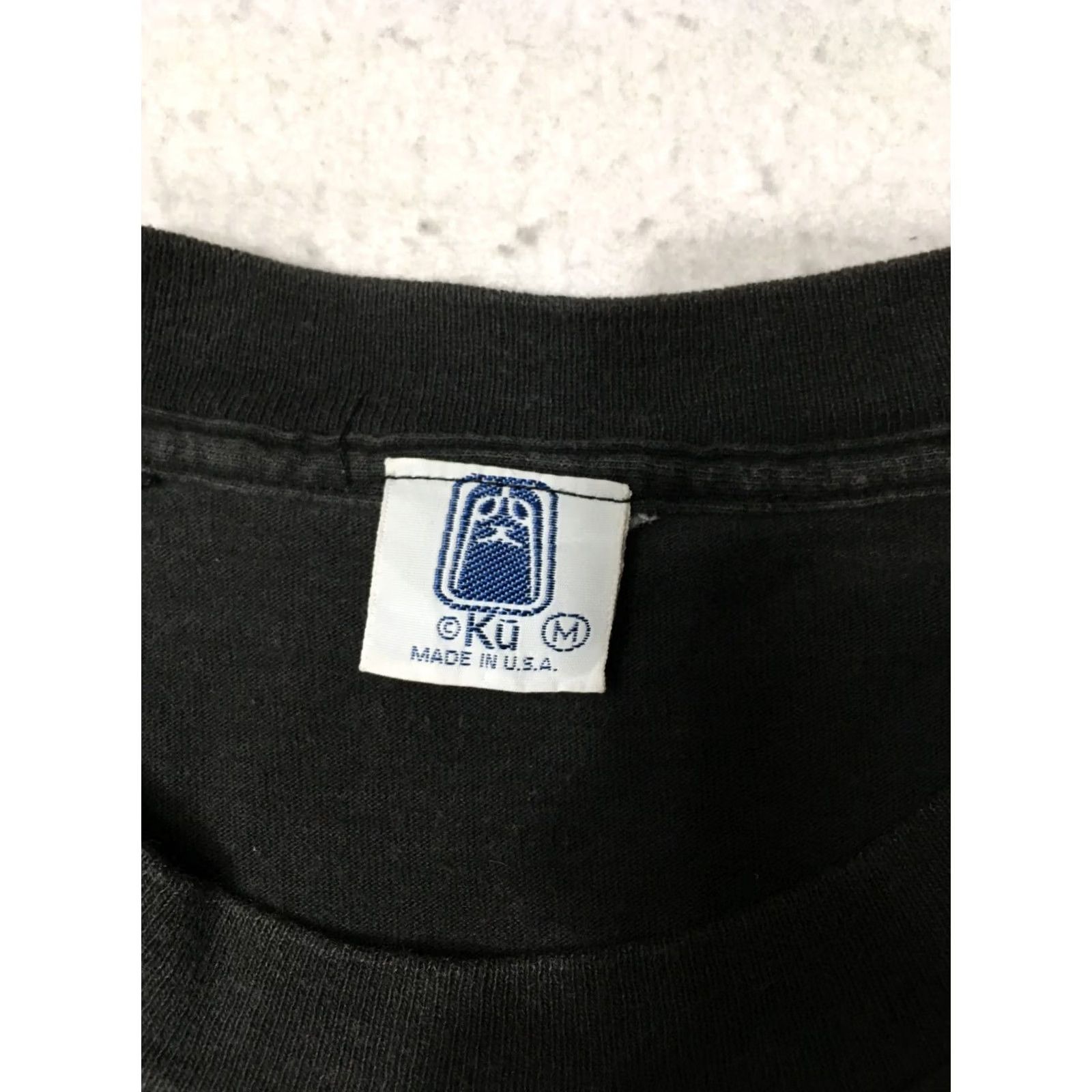 Spell VINTAGE ku Asian Script Shirt Black XL USA Street Wear Size US XL / EU 56 / 4 - 3 Thumbnail