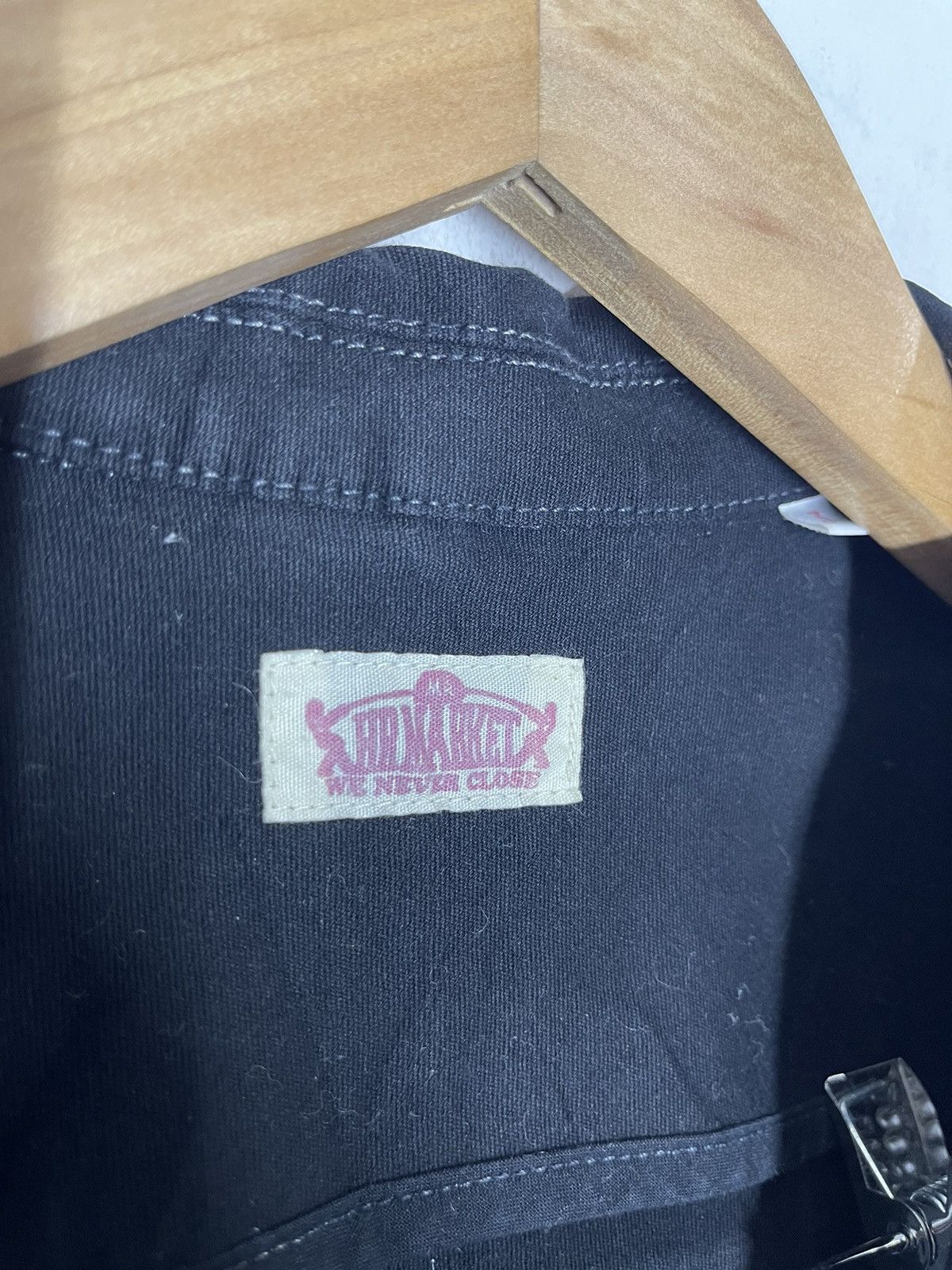 HOLLYWOOD RANCH MARKET VINTAGE HR MARKET MOLESKIN BLACK JACKET BLUE BLUE JP Size US M / EU 48-50 / 2 - 4 Thumbnail