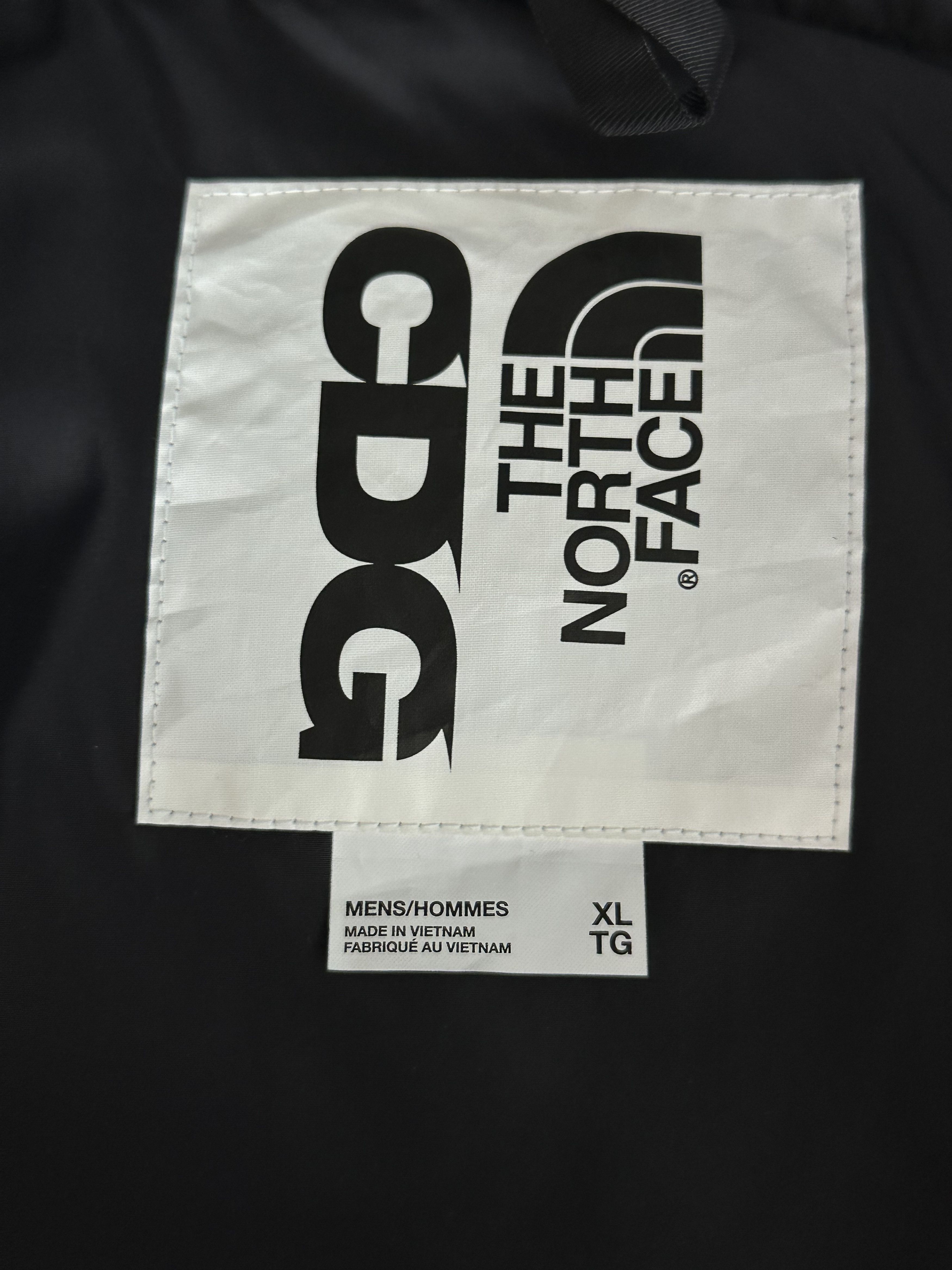 The North Face Comme des Garçons Black & White Nuptse Puffer Vest Size US XL / EU 56 / 4 - 3 Thumbnail