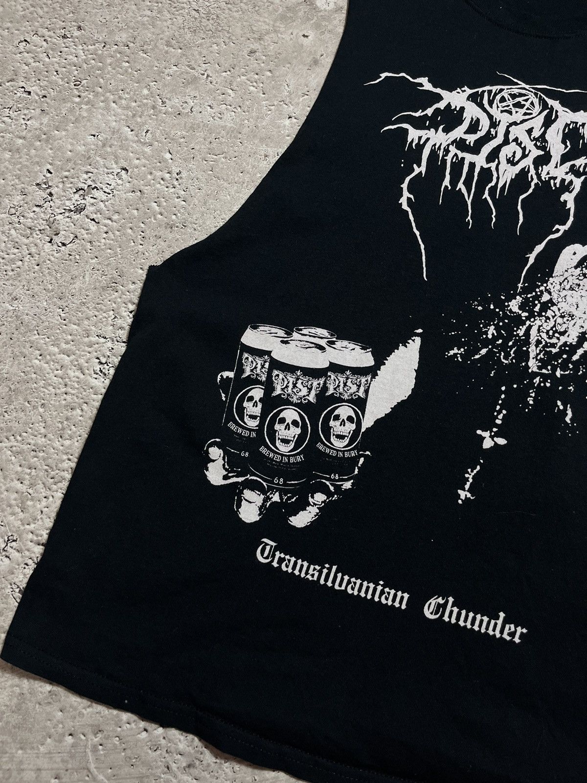 Band Tees Vintage Darkthrone Black Metal Band sleeveless tank top Size US L / EU 52-54 / 3 - 4 Thumbnail