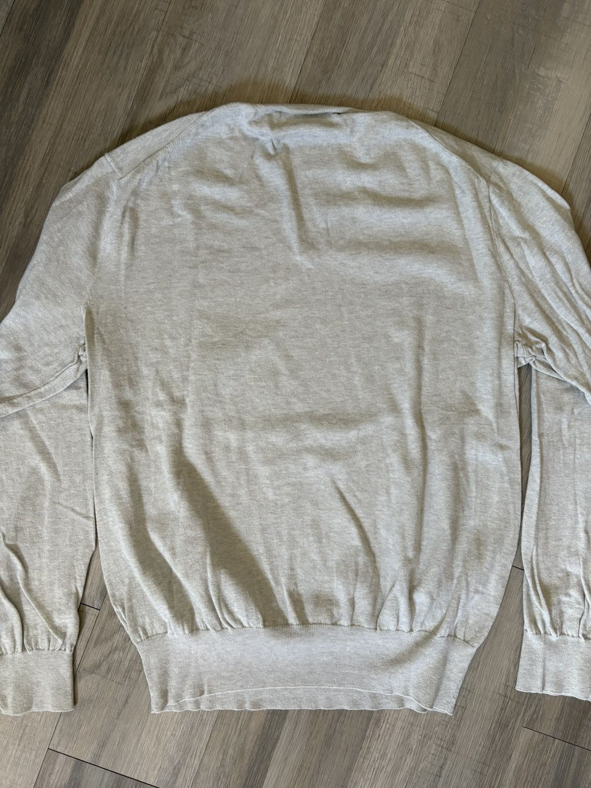 Polo Ralph Lauren Polo Ralph Lauren Grey 100% Pima Cotton Sweater Size US M / EU 48-50 / 2 - 3 Thumbnail