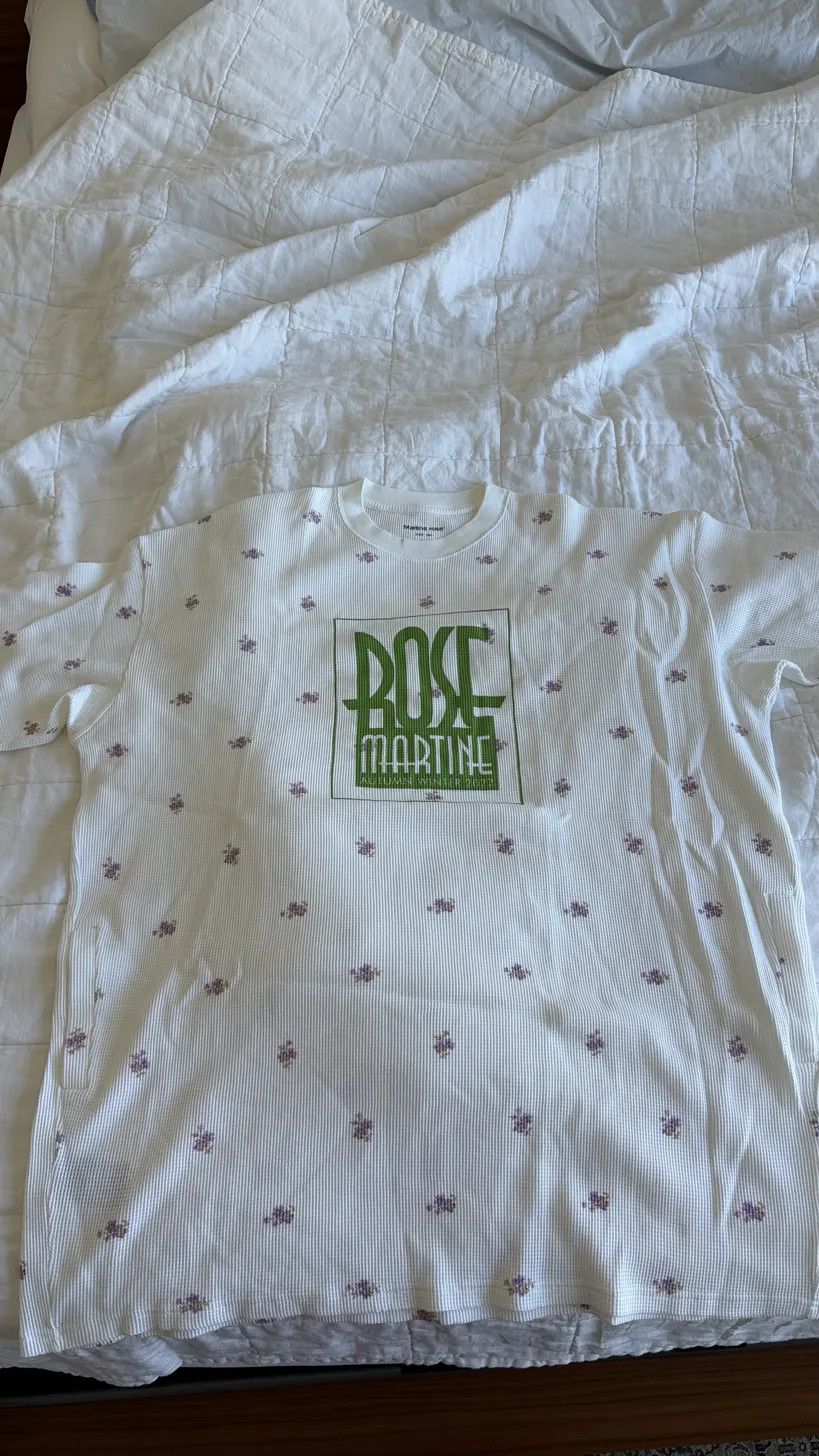 Martine Rose Martine Rose AW22 "Rose Martine" Waffle T-Shirt Size US L / EU 52-54 / 3 - 1 Thumbnail