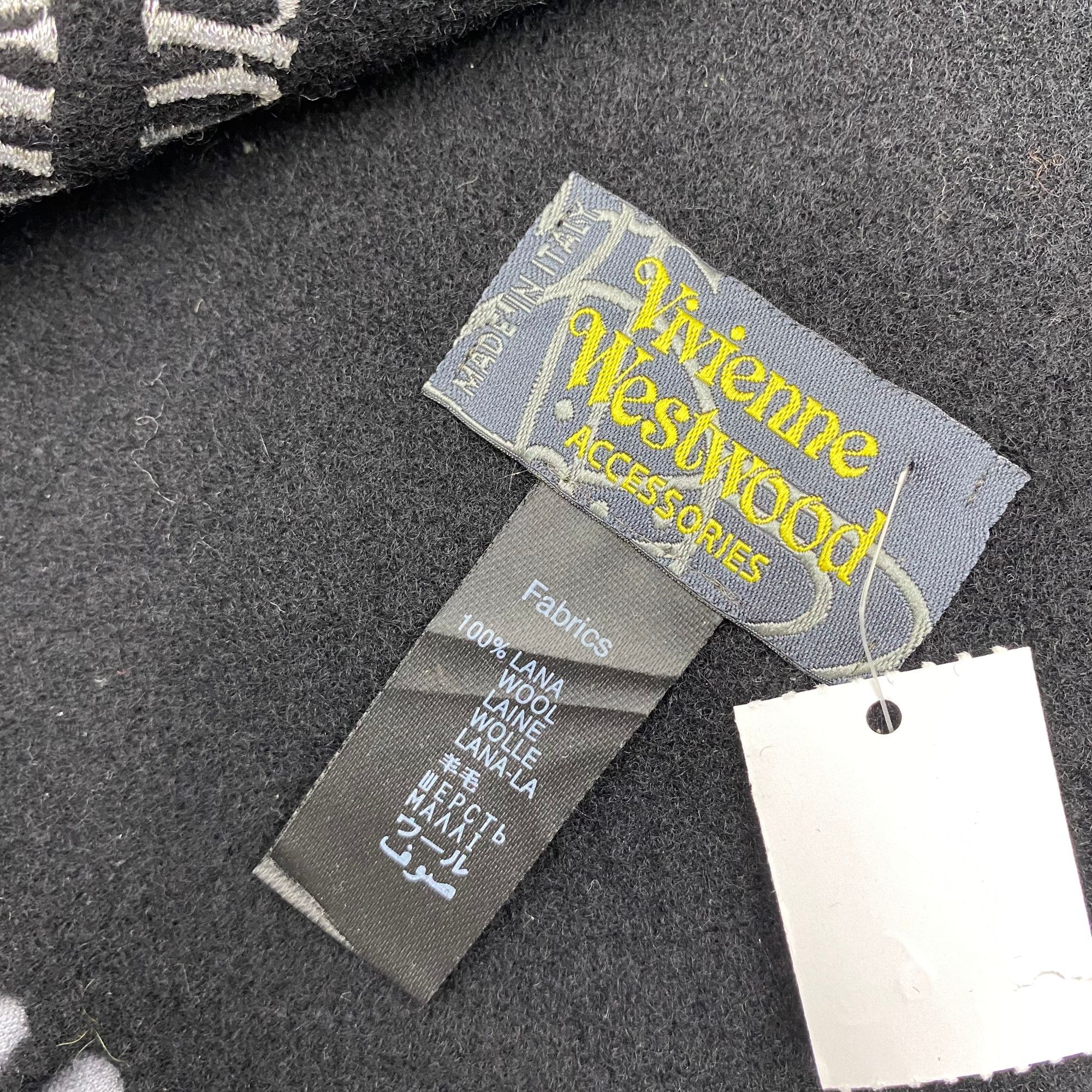 Vivienne Westwood Vintage Vivienne Westwood Scarf Orbs Muffler Wool Scarves Size ONE SIZE - 5 Thumbnail