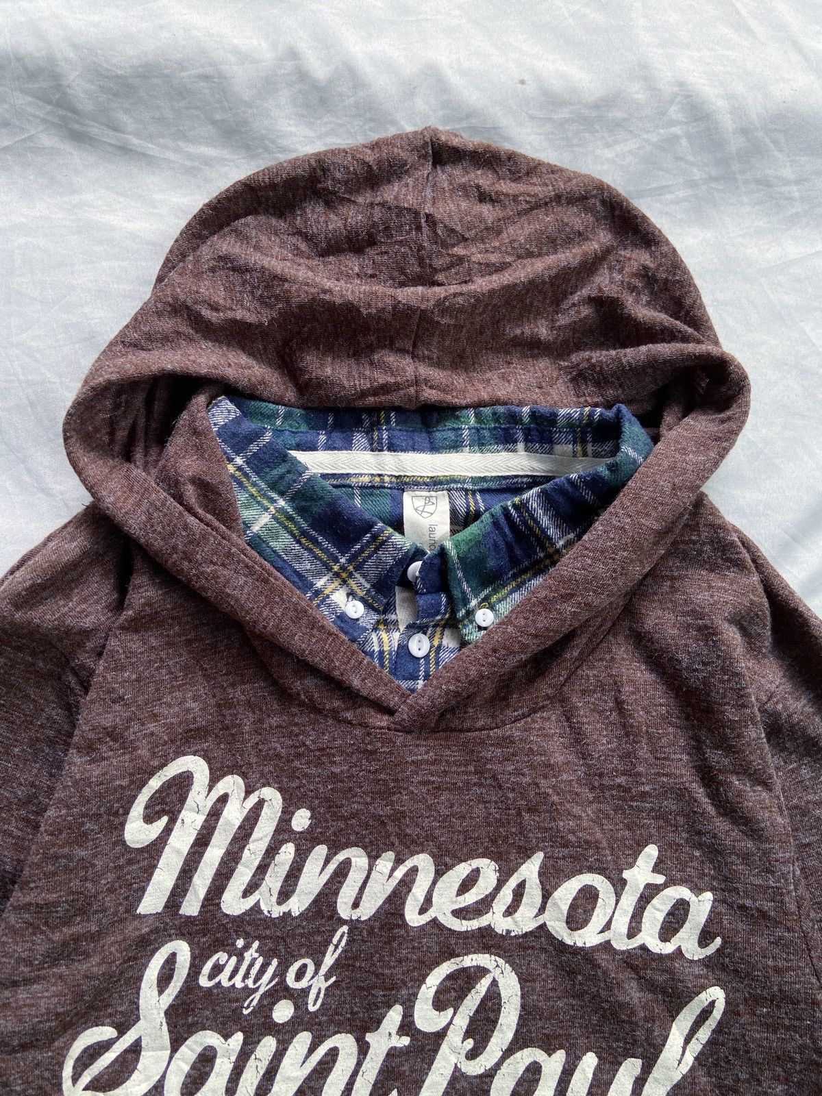 Japanese Brand DOUBLE LAYER LAUNCHING PAD CASUAL STYLE HOODIE Size US M / EU 48-50 / 2 - 7 Thumbnail