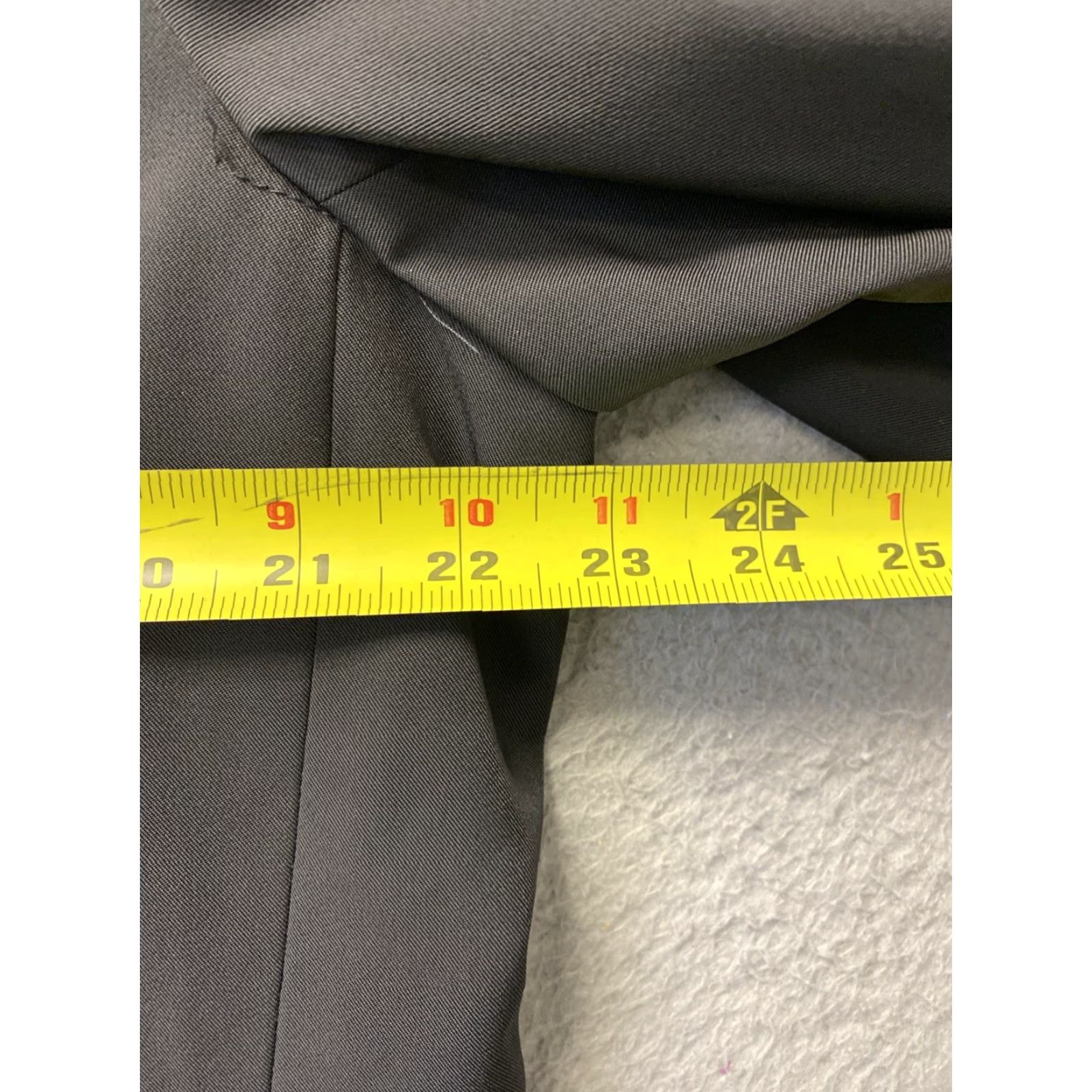 Calvin Klein Calvin Klein Jacket Blazer Sport Coat 3 button military style XL black /99-61 Size 46R - 3 Thumbnail