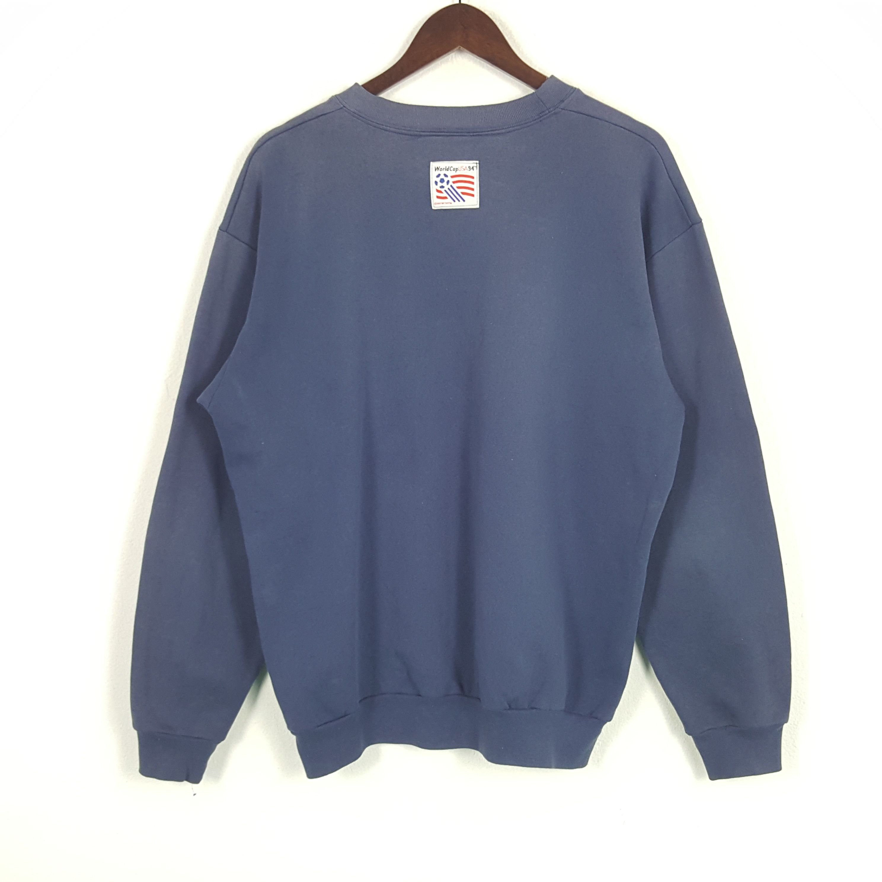 USA Olympics × Vintage Vintage Worldcup USA 94 Embroidery Sweatshirt Size US L / EU 52-54 / 3 - 3 Thumbnail