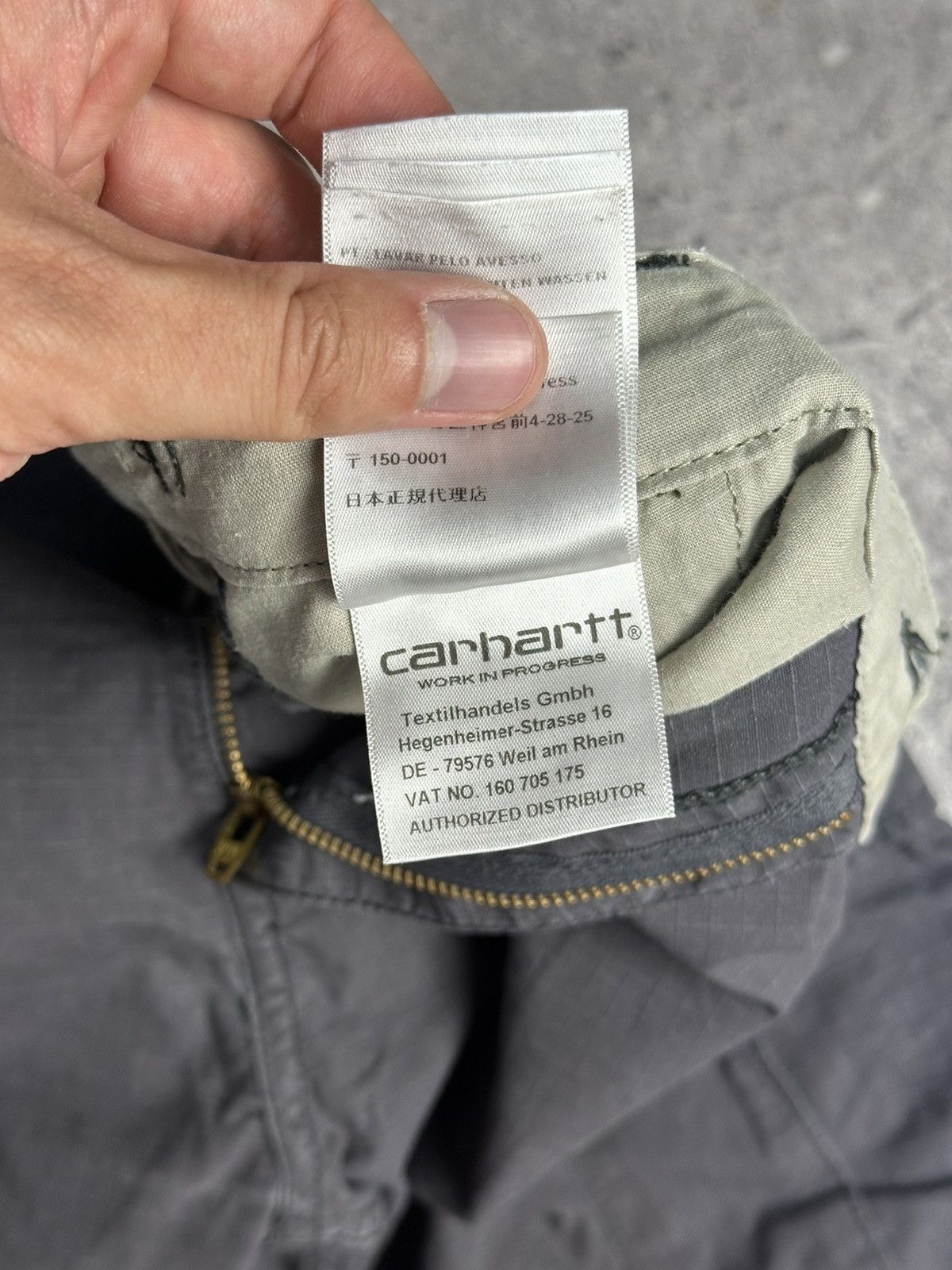 Carhartt × Vintage Vintage Carhartt Cargo Aviation Pants Distressed Gray Y2K Size US 32 / EU 48 - 10 Thumbnail